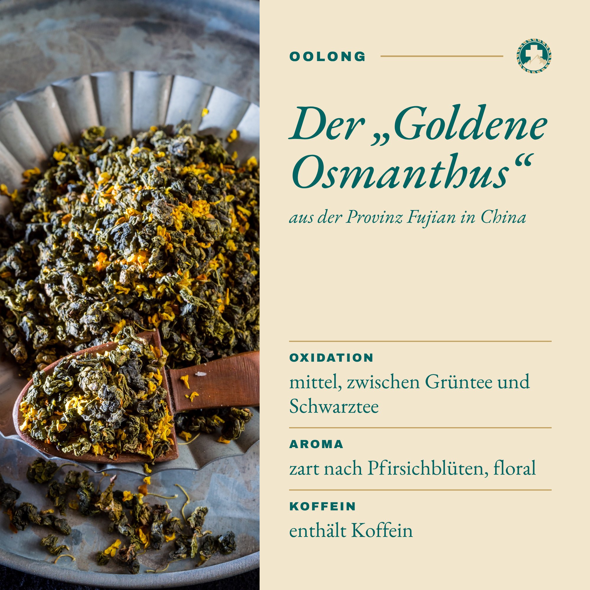 Oolong Tee Huan Jin Gui: Der „Goldene Osmanthus“