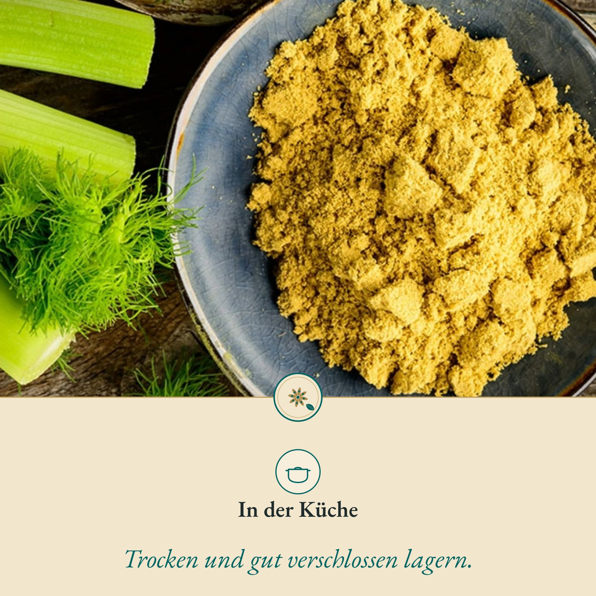 Anwendung Fenchel Pulver: in der Küche