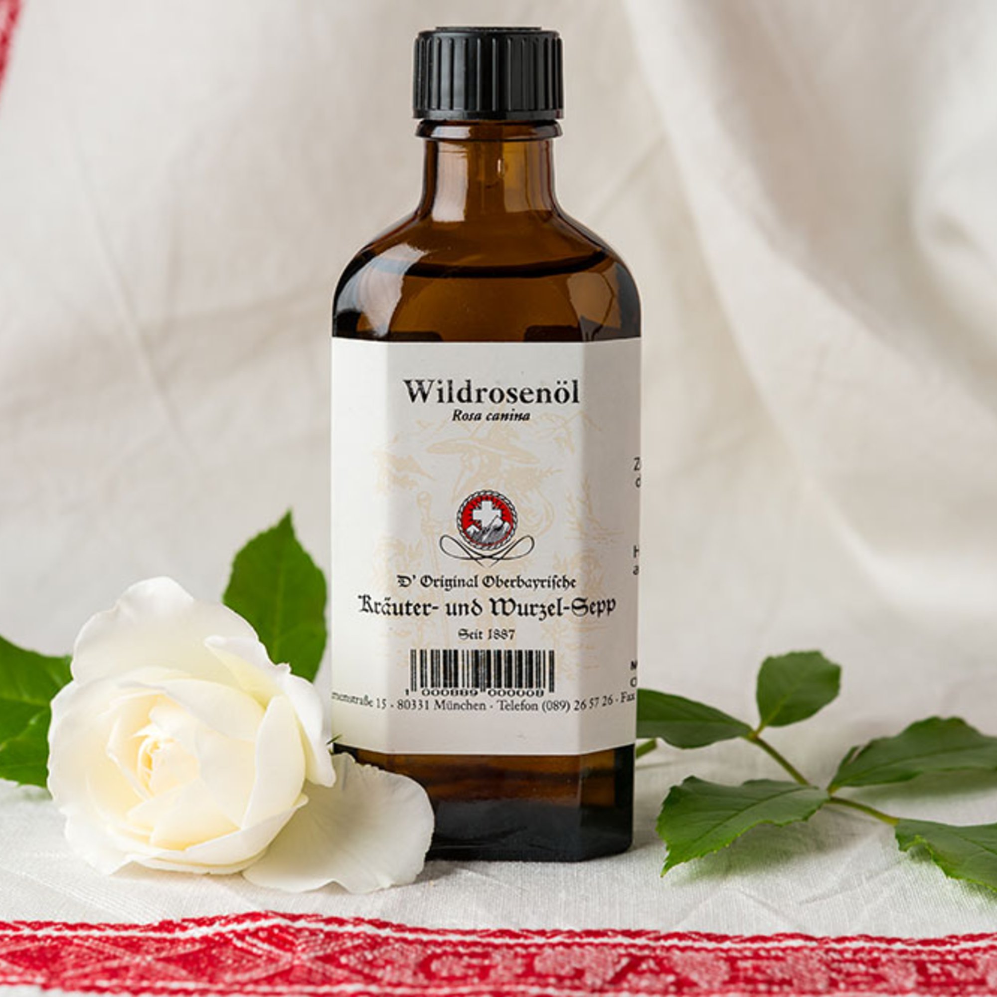 Wildrosenöl / Hagebuttenkernöl, 50 ml – Kräuterparadies seit 1887
