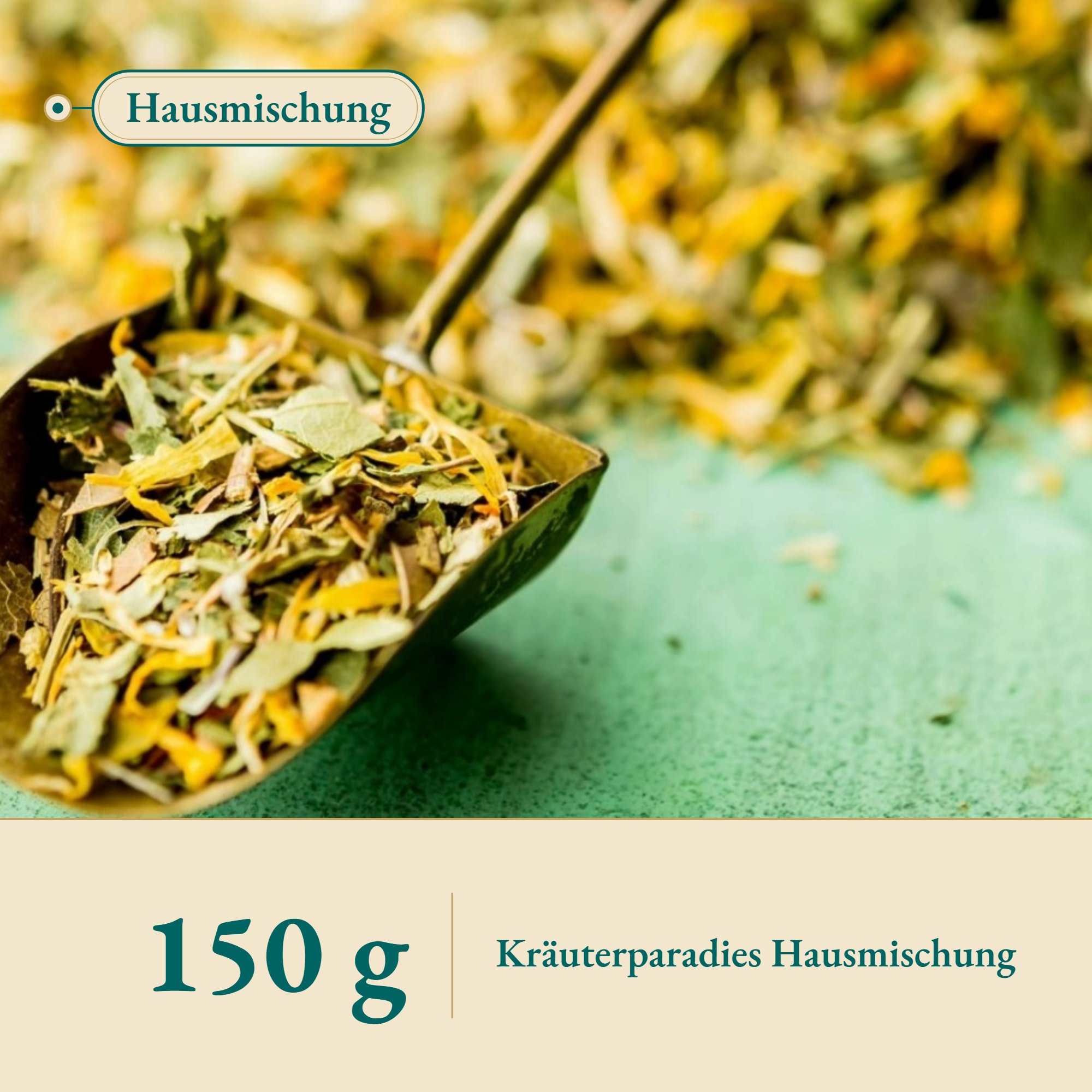 Nahaufnahme 7 Kräutertee – Kräuterparadies seit 1887