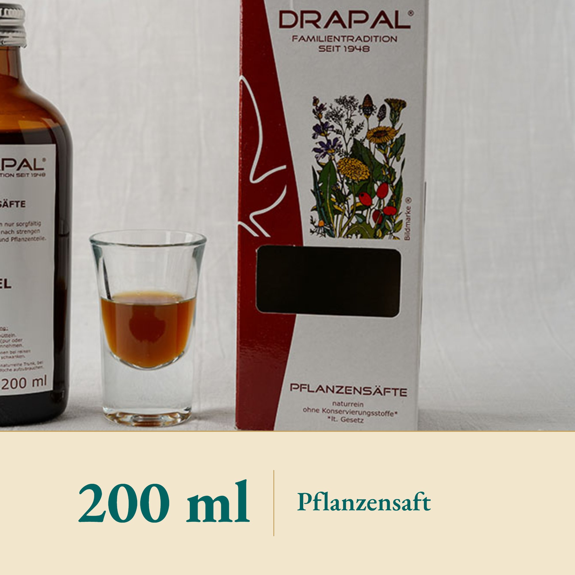 Nahaufnahme Mistel Pflanzensaft – Kräuterparadies seit 1887