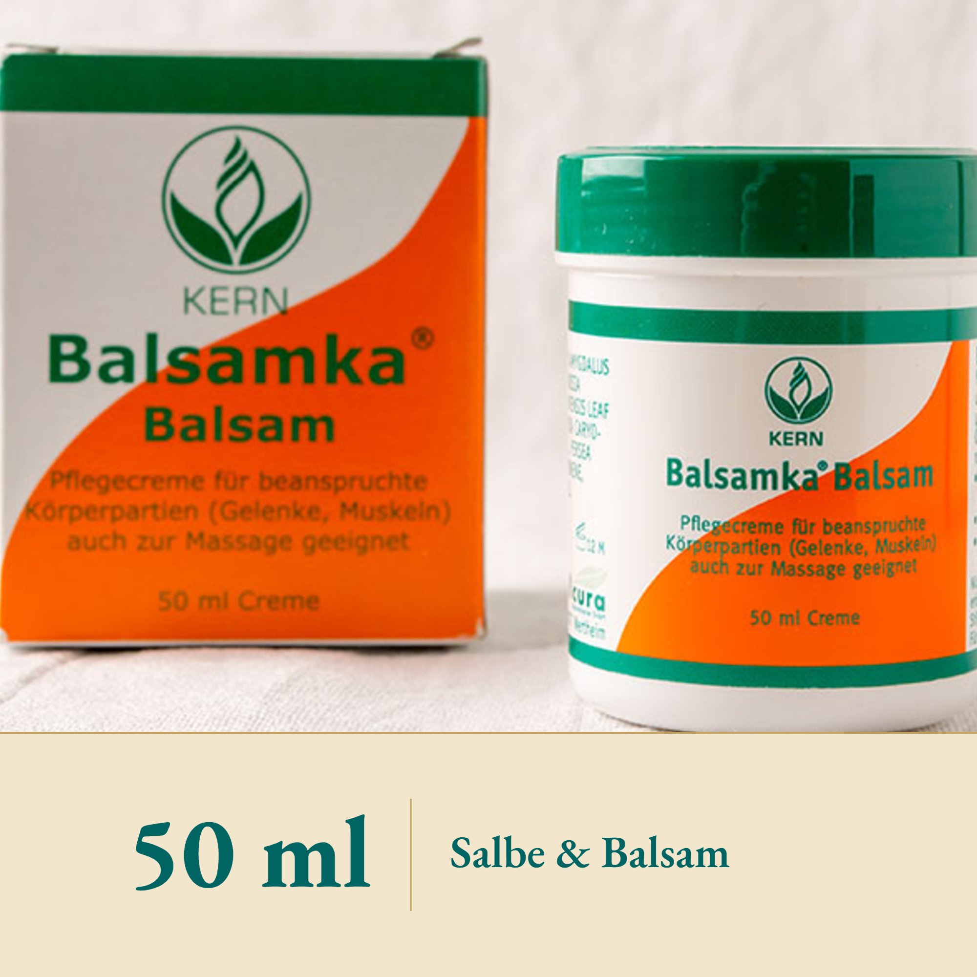 Nahaufnahme Balsamka – Kräuterparadies seit 1887