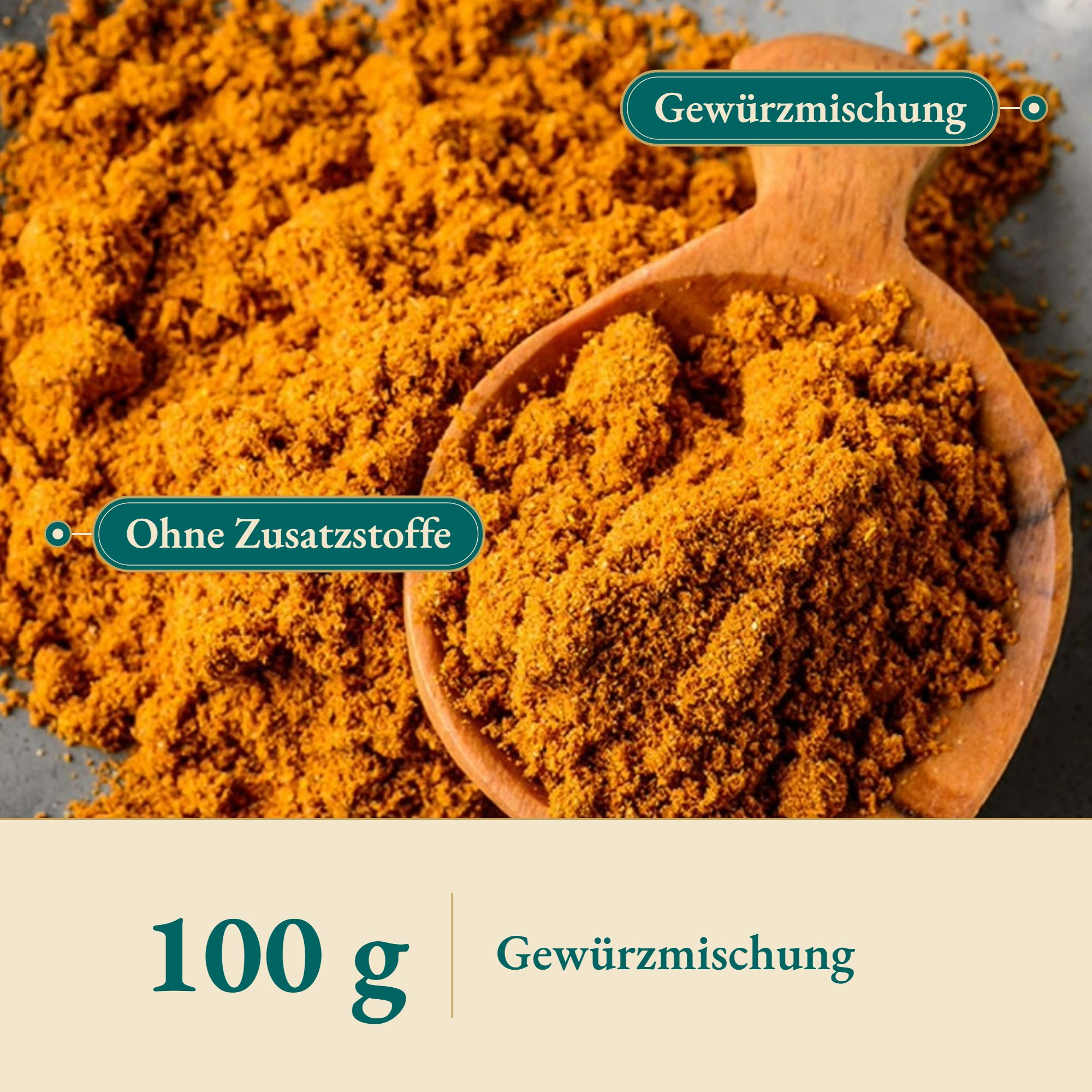 Nahaufnahme Gulaschgewürz – Kräuterparadies seit 1887