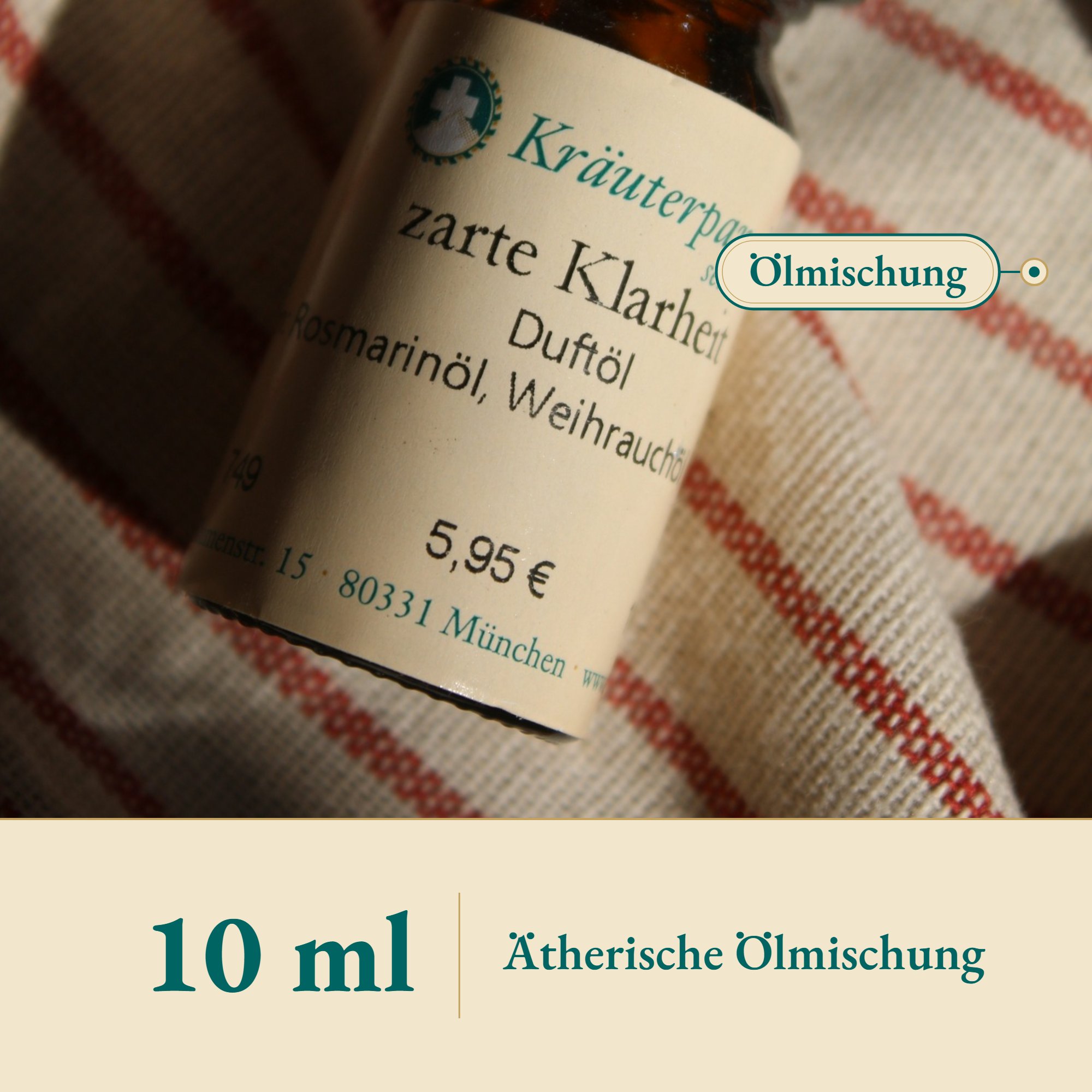 Nahaufnahme Zarte Klarheit – Kräuterparadies seit 1887