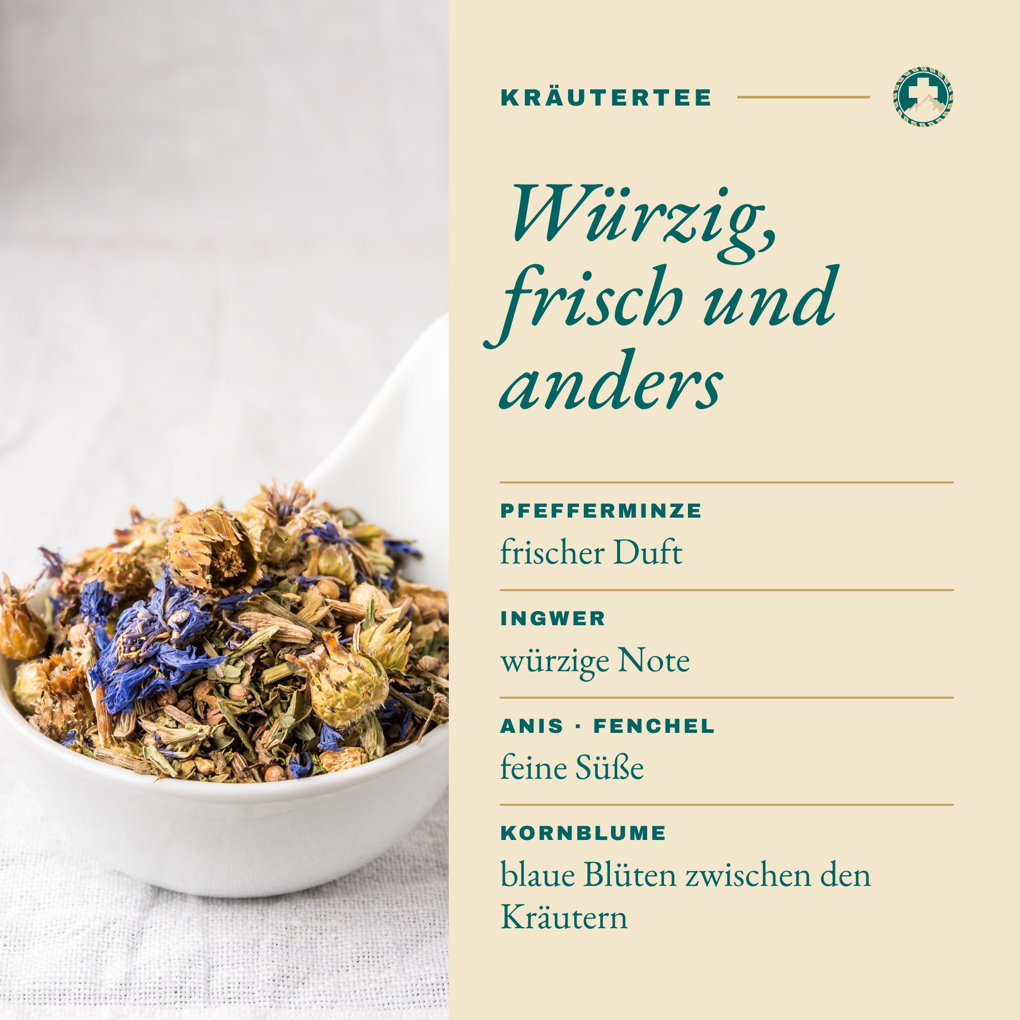 Energietee: Würzig, frisch und anders