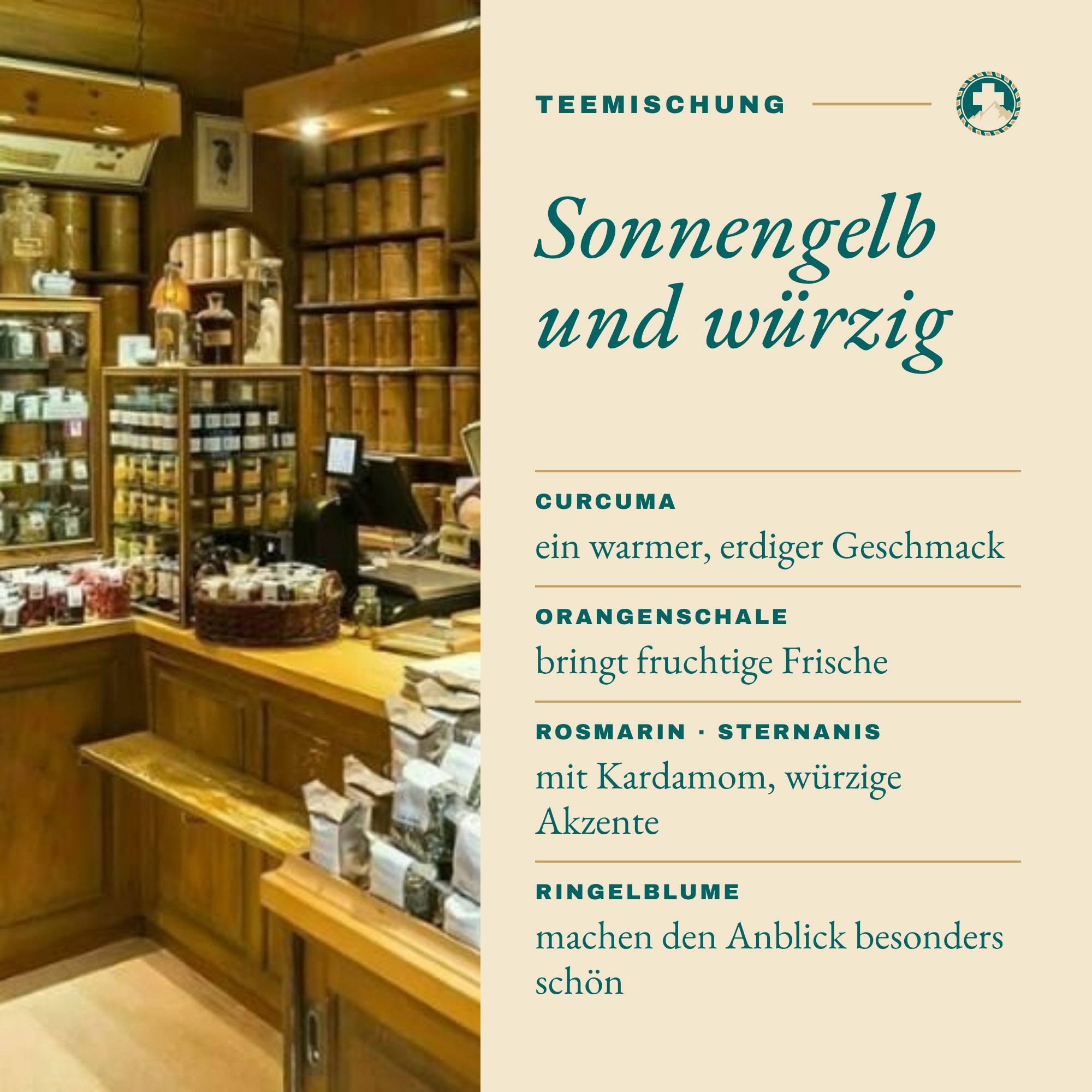 Curcumi: Sonnengelb und würzig