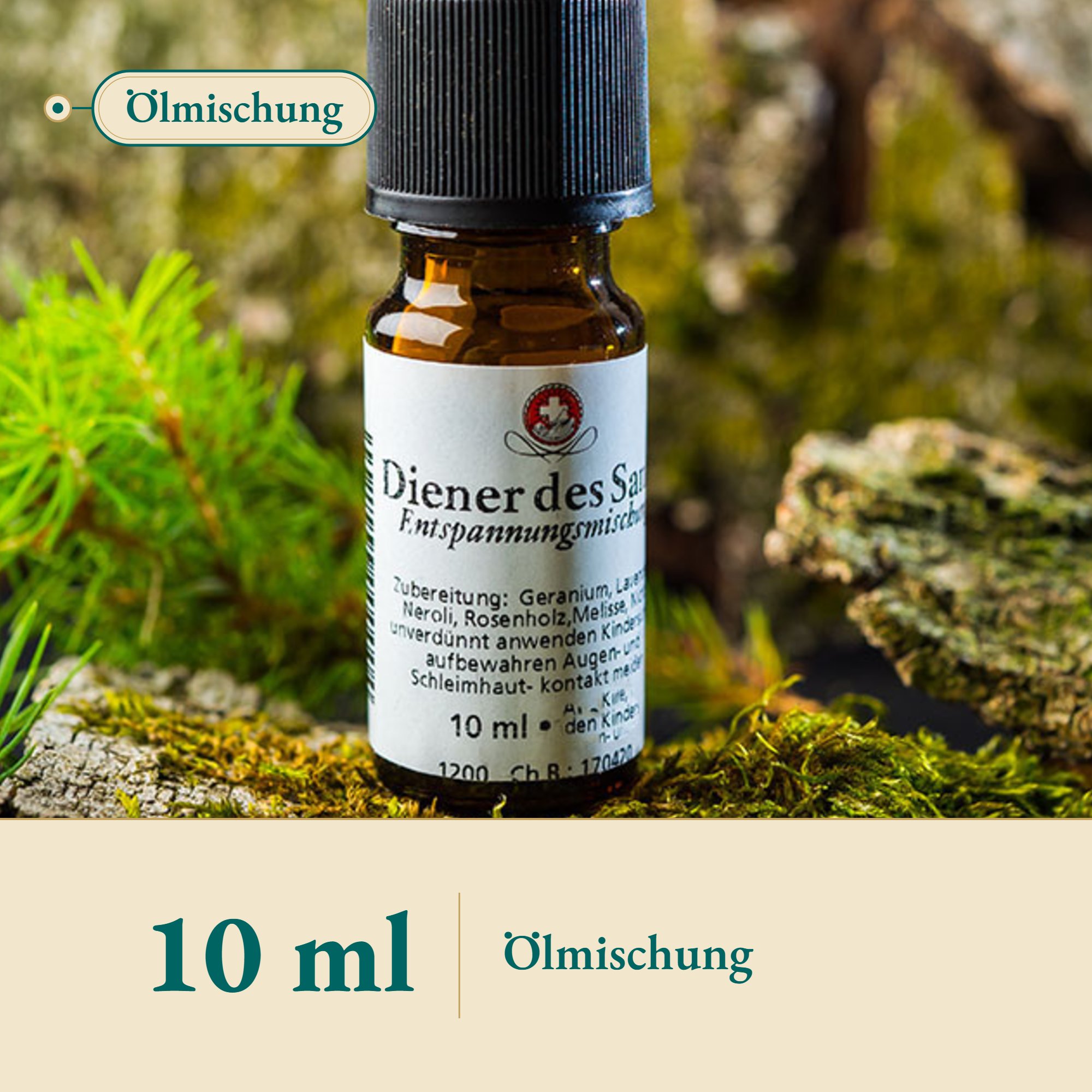 Nahaufnahme Diener des Sanften – Kräuterparadies seit 1887