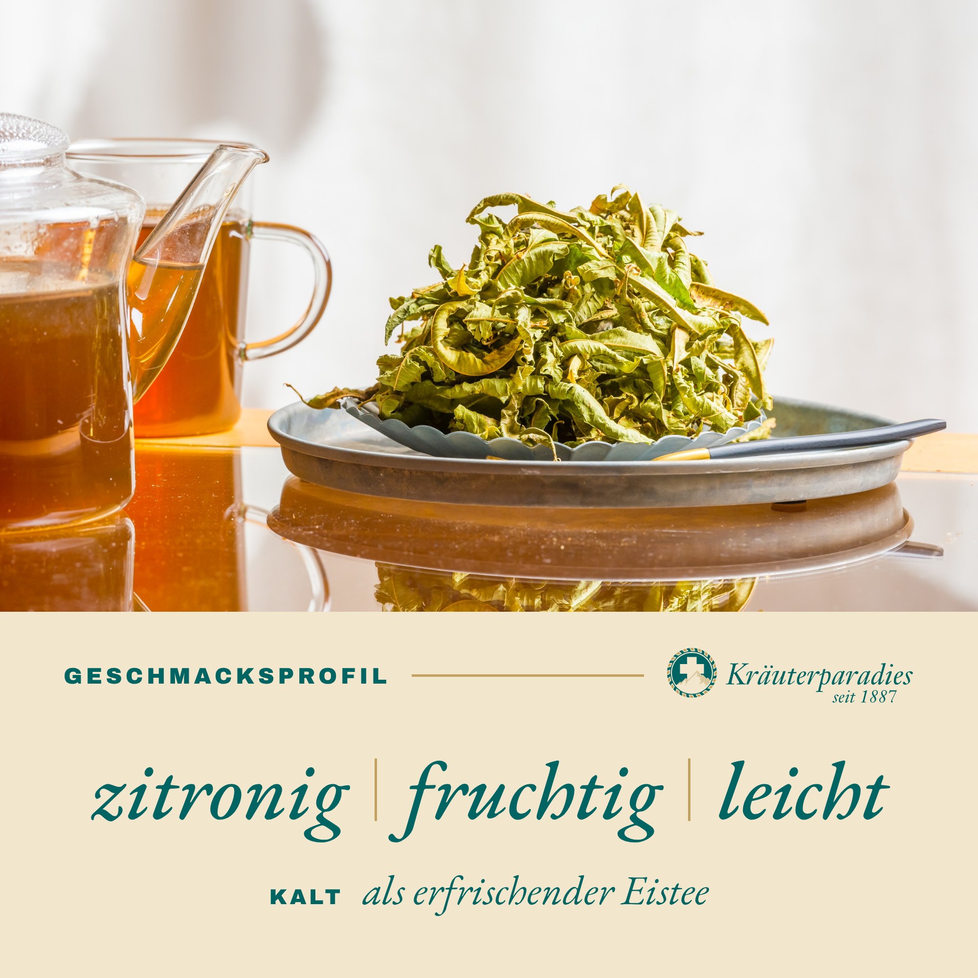 Eisenkraut franz./ Verbena Geschmacksprofil: zitronig, fruchtig, leicht