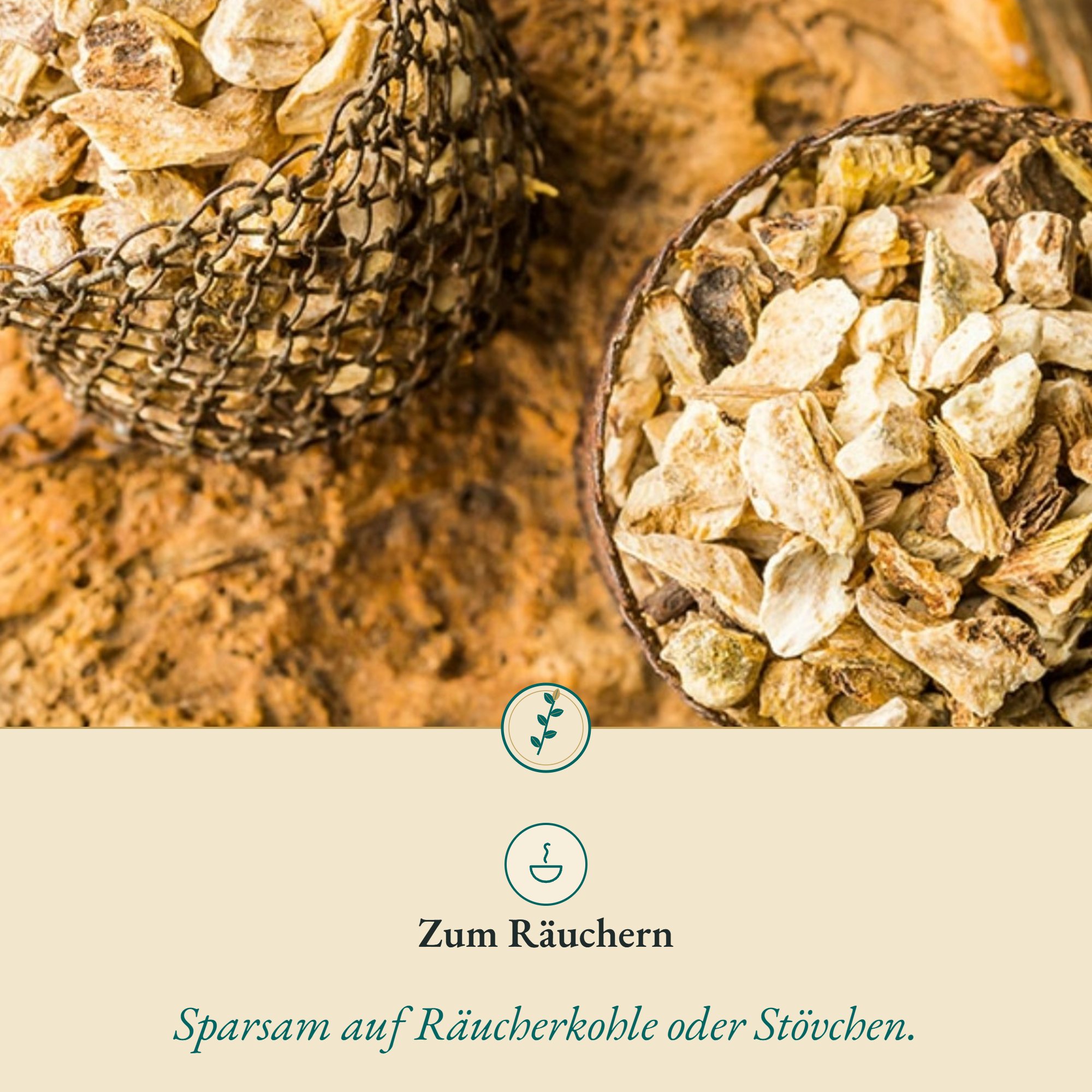 Anwendung Alantwurzel: zum Räuchern