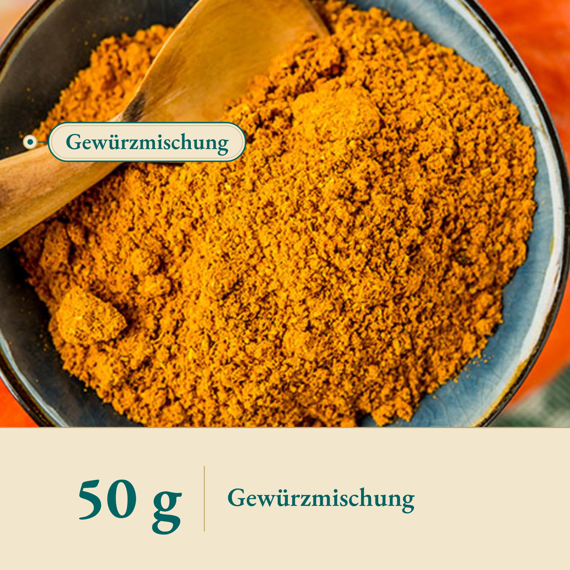 Nahaufnahme Kürbisgewürz Pumpkin Spice – Kräuterparadies seit 1887