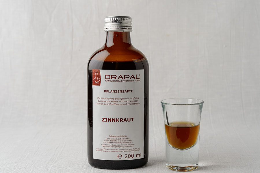 Zinnkraut Saft