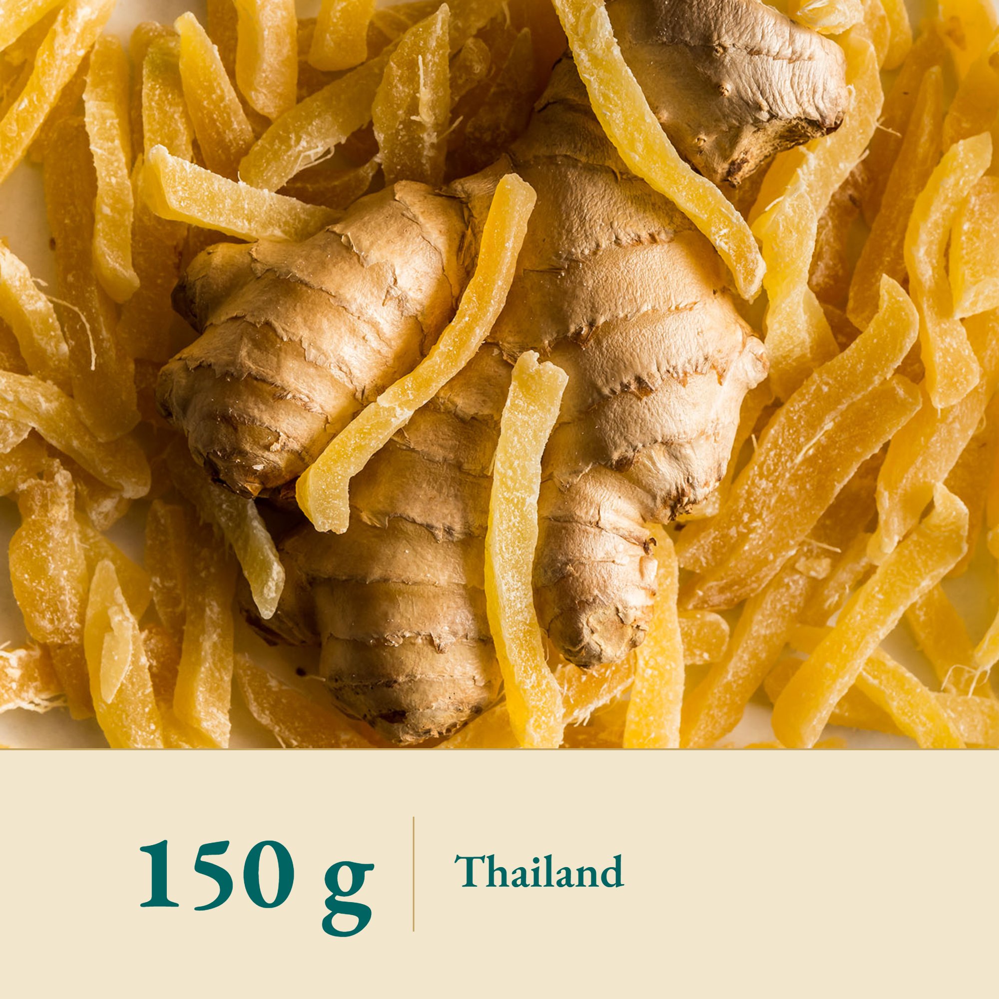 Nahaufnahme Ingwerstäbchen Thailand – Kräuterparadies seit 1887