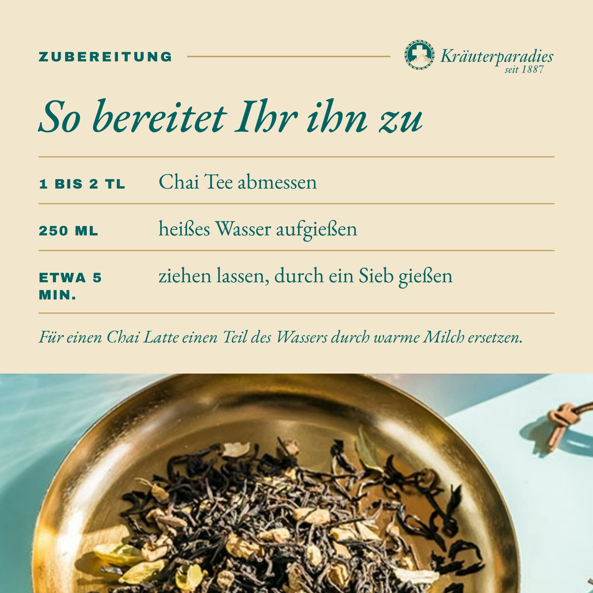 Chai Tee: So bereitet Ihr ihn zu