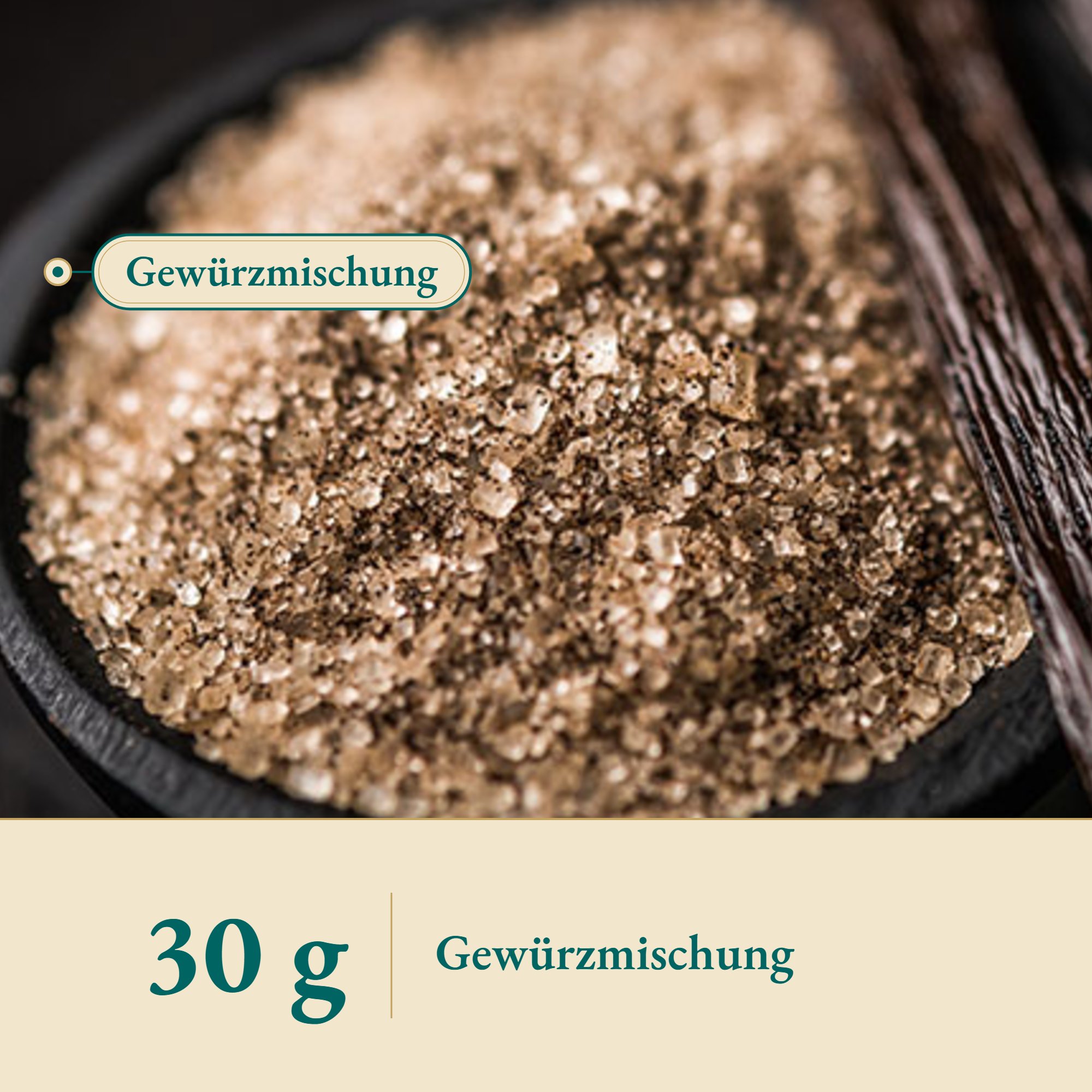 Nahaufnahme Sternen-Vanillezucker – Kräuterparadies seit 1887