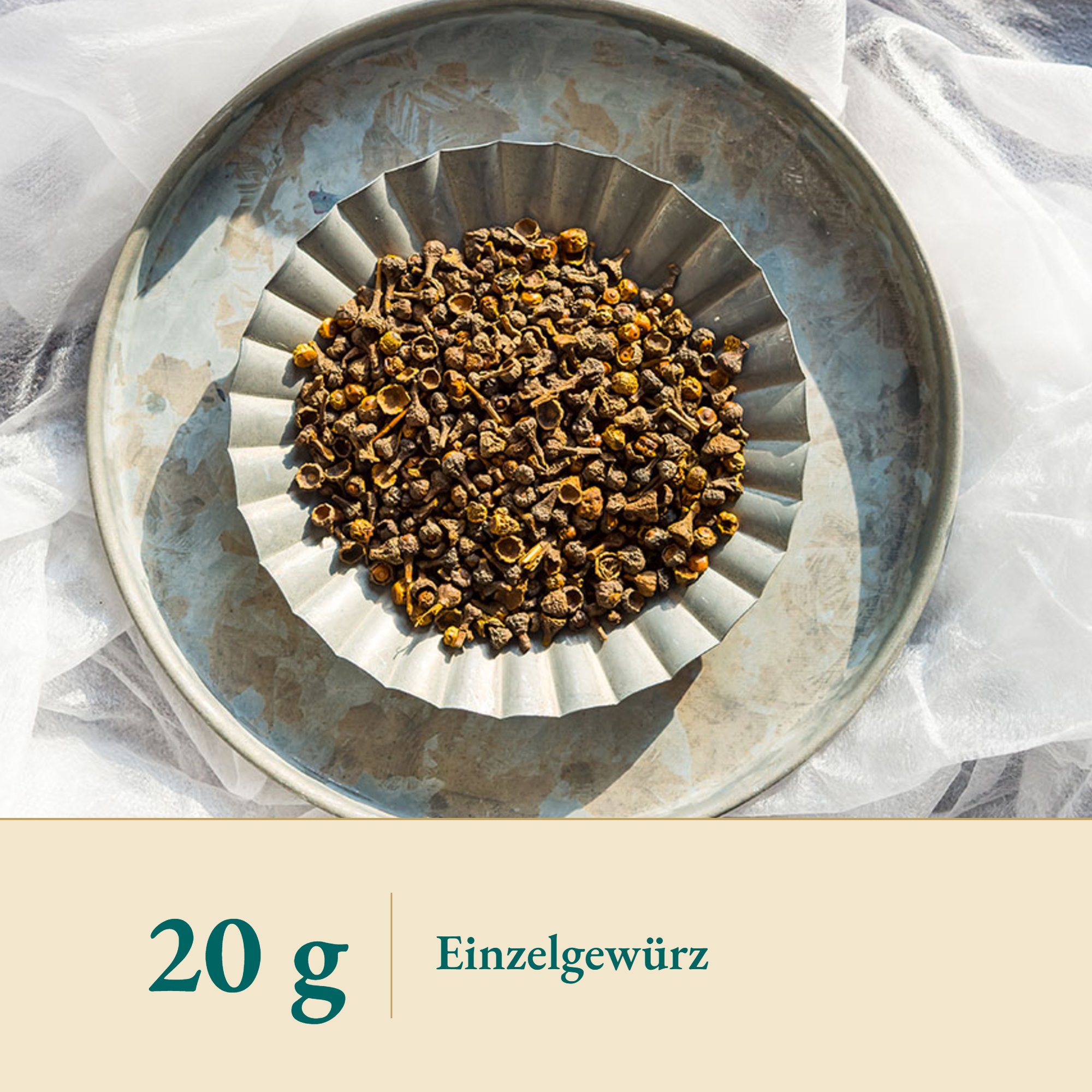Nahaufnahme Zimtblüten – Kräuterparadies seit 1887