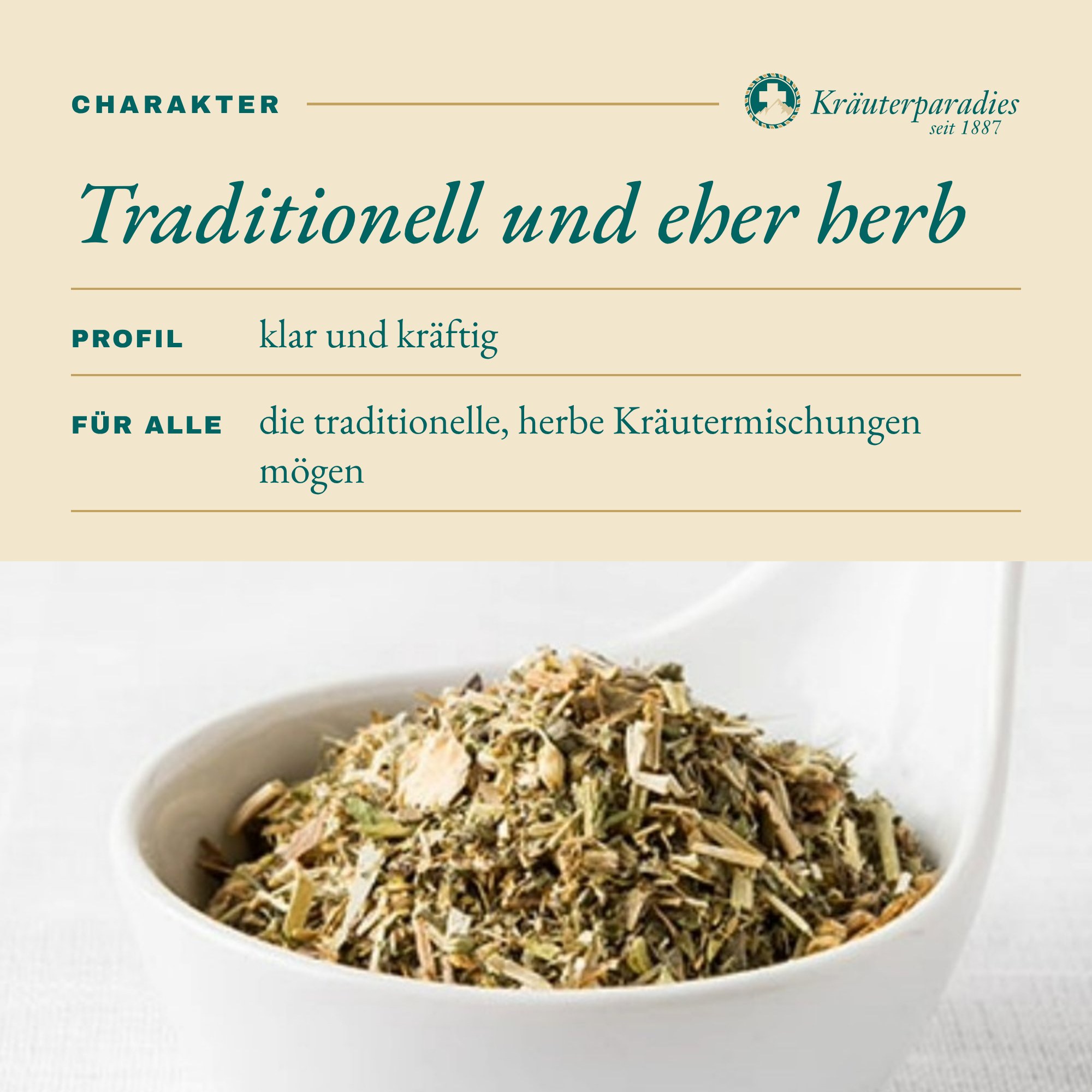 Haustee VE: Traditionell und eher herb