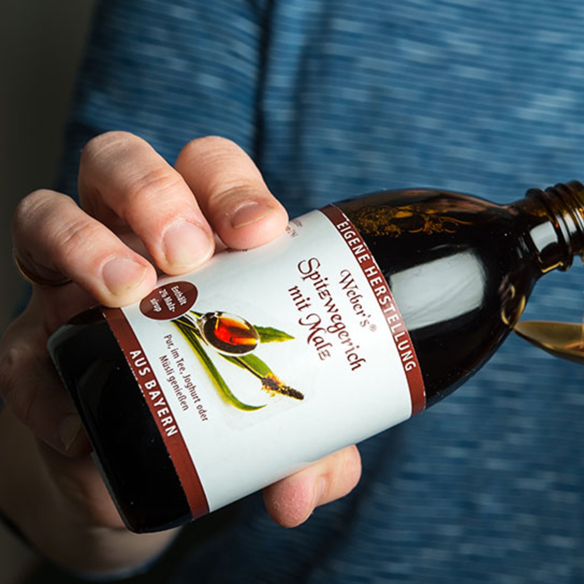 Spitzwegerichsaft mit Malz, 250 ml – Kräuterparadies seit 1887