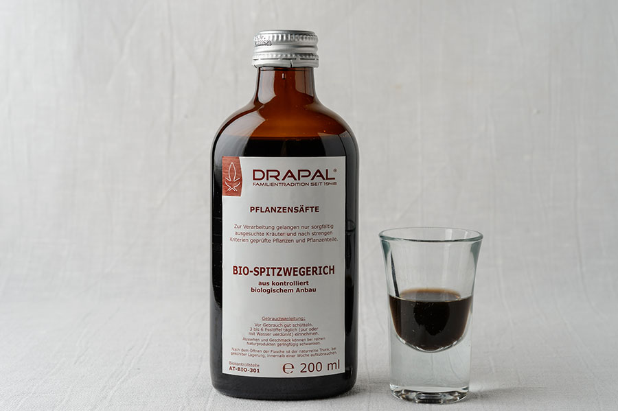 Spitzwegerich Saft