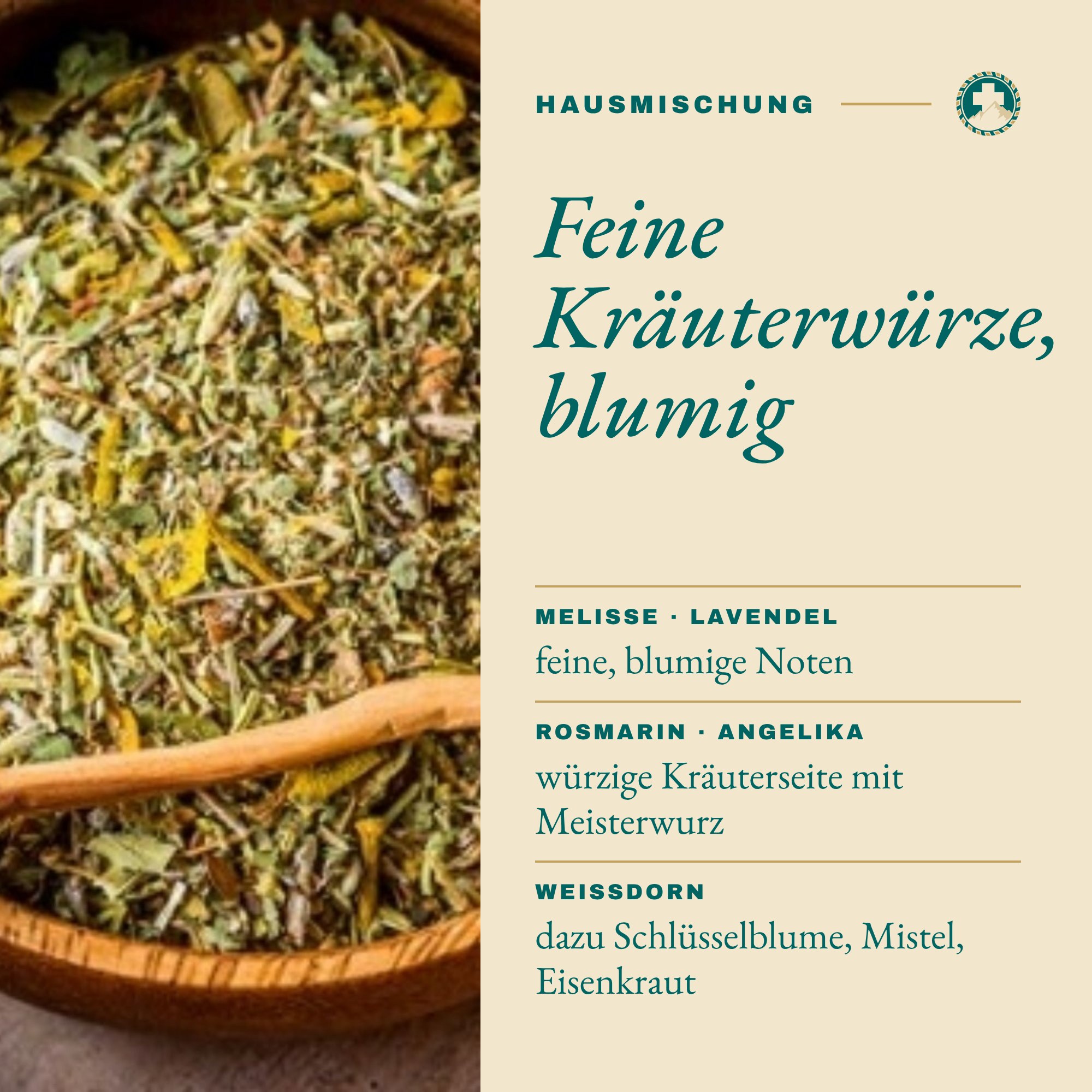 Haustee HB: Feine Kräuterwürze, blumig