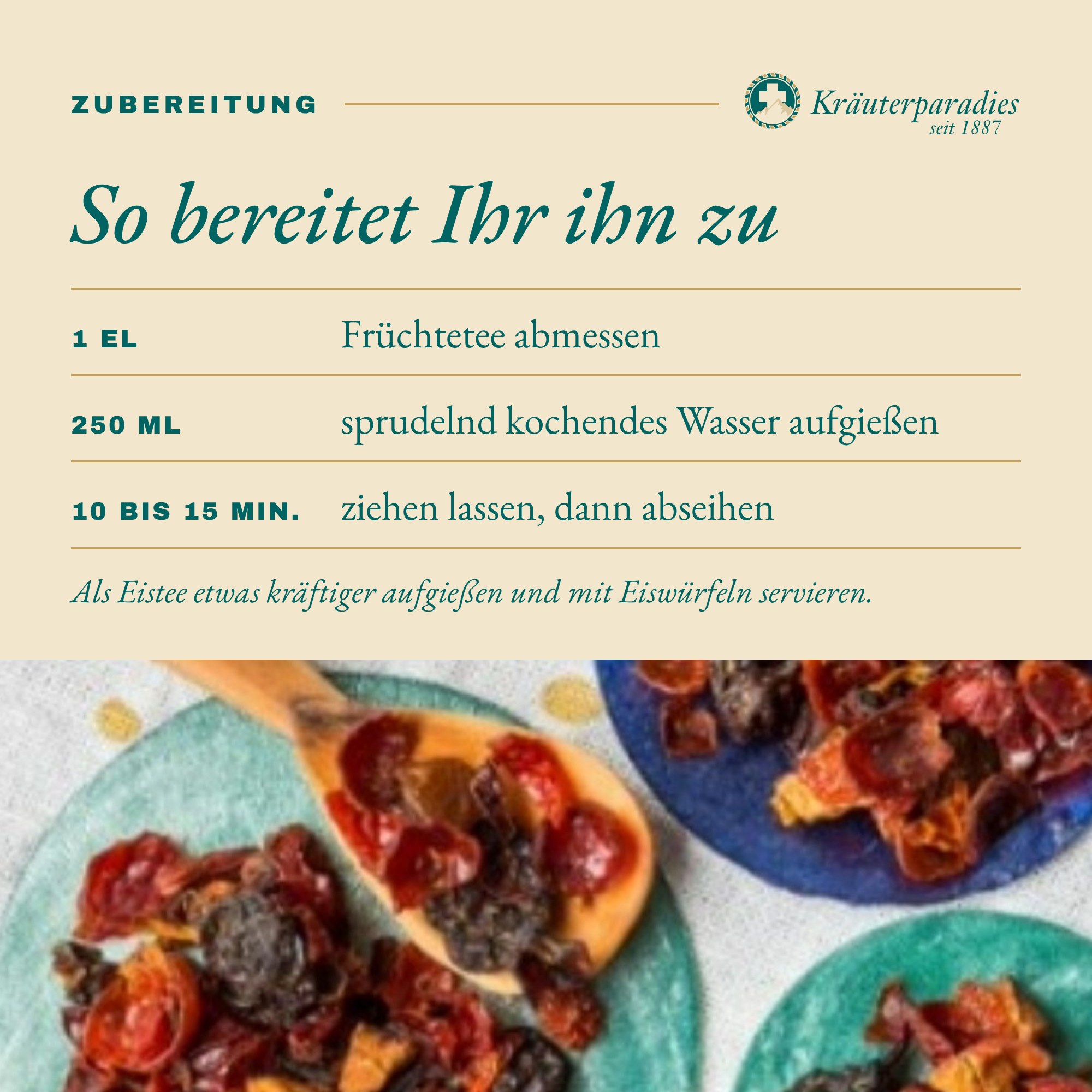 Früchtetee  Früchtecocktail: So bereitet Ihr ihn zu