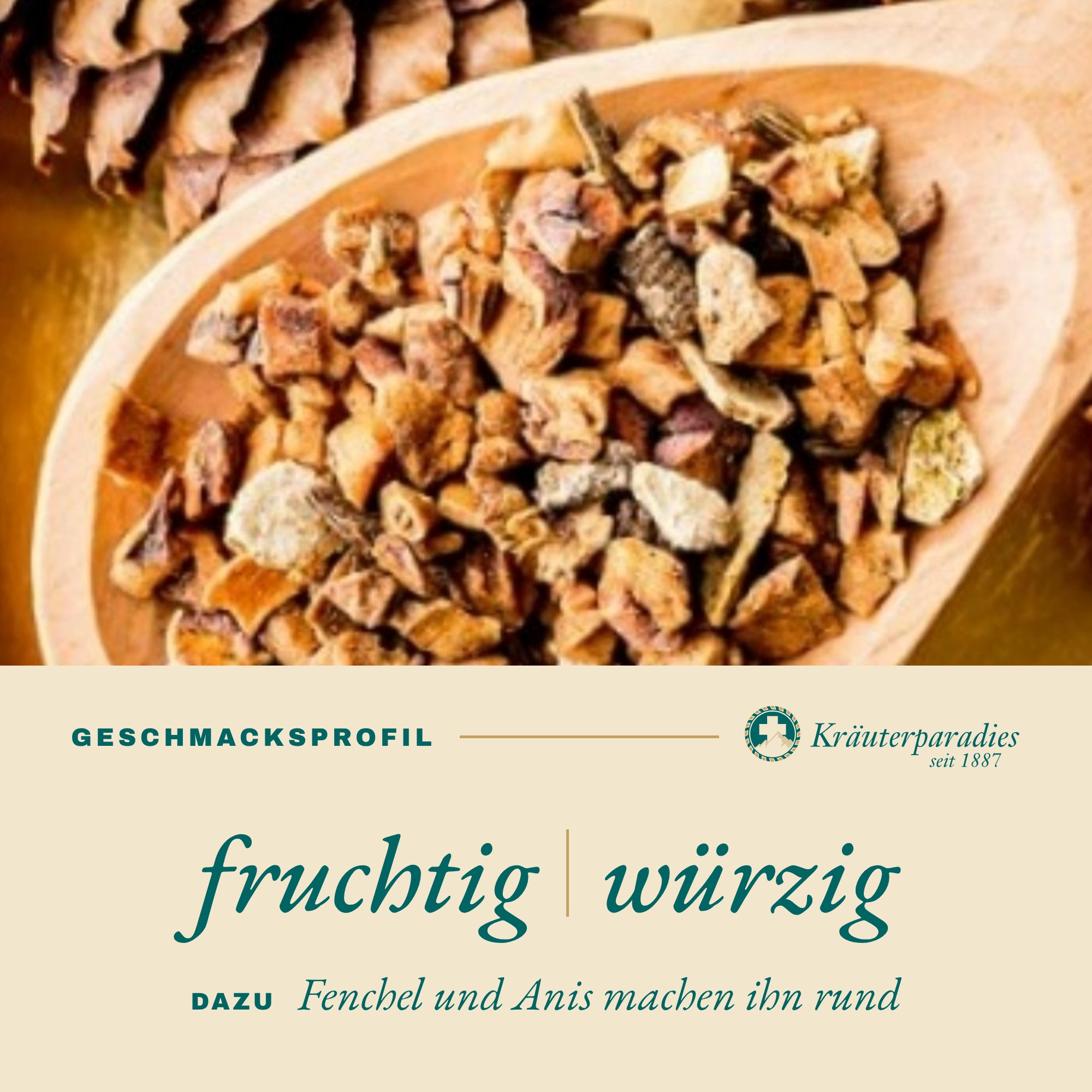 Glühapfel Geschmacksprofil: fruchtig, würzig