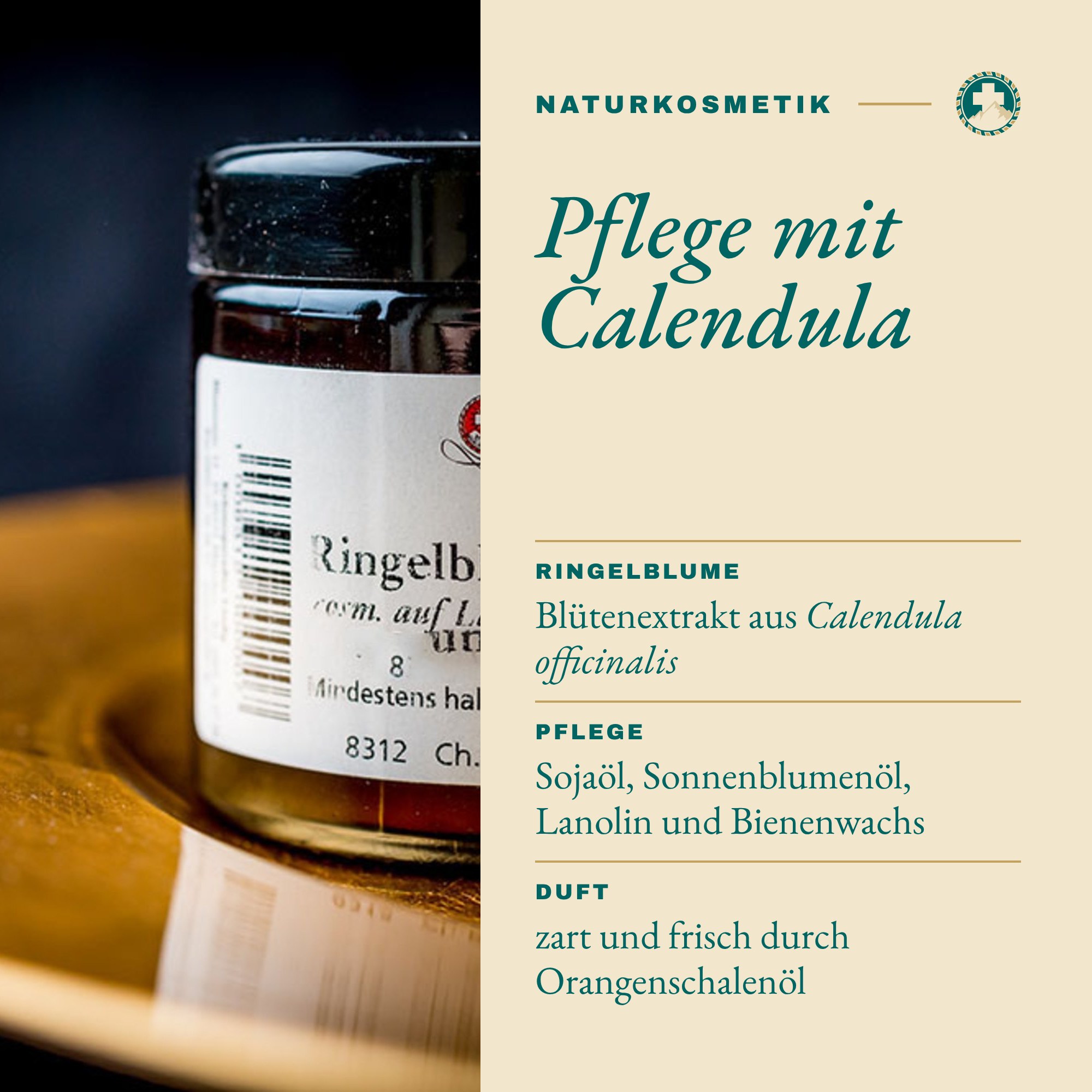 Ringelblumenbalsam: Pflege mit Calendula