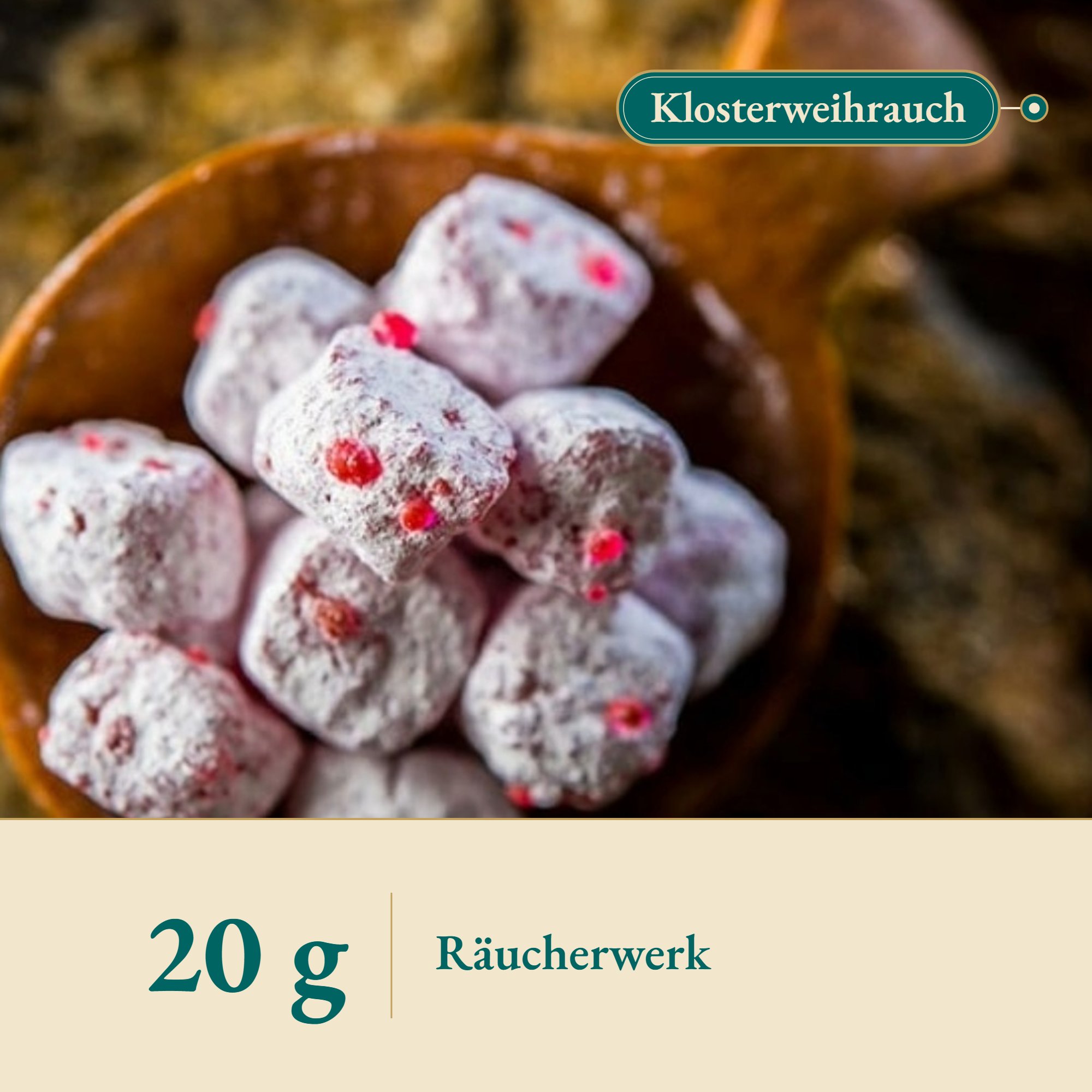 Nahaufnahme Rosenweihrauch – Kräuterparadies seit 1887