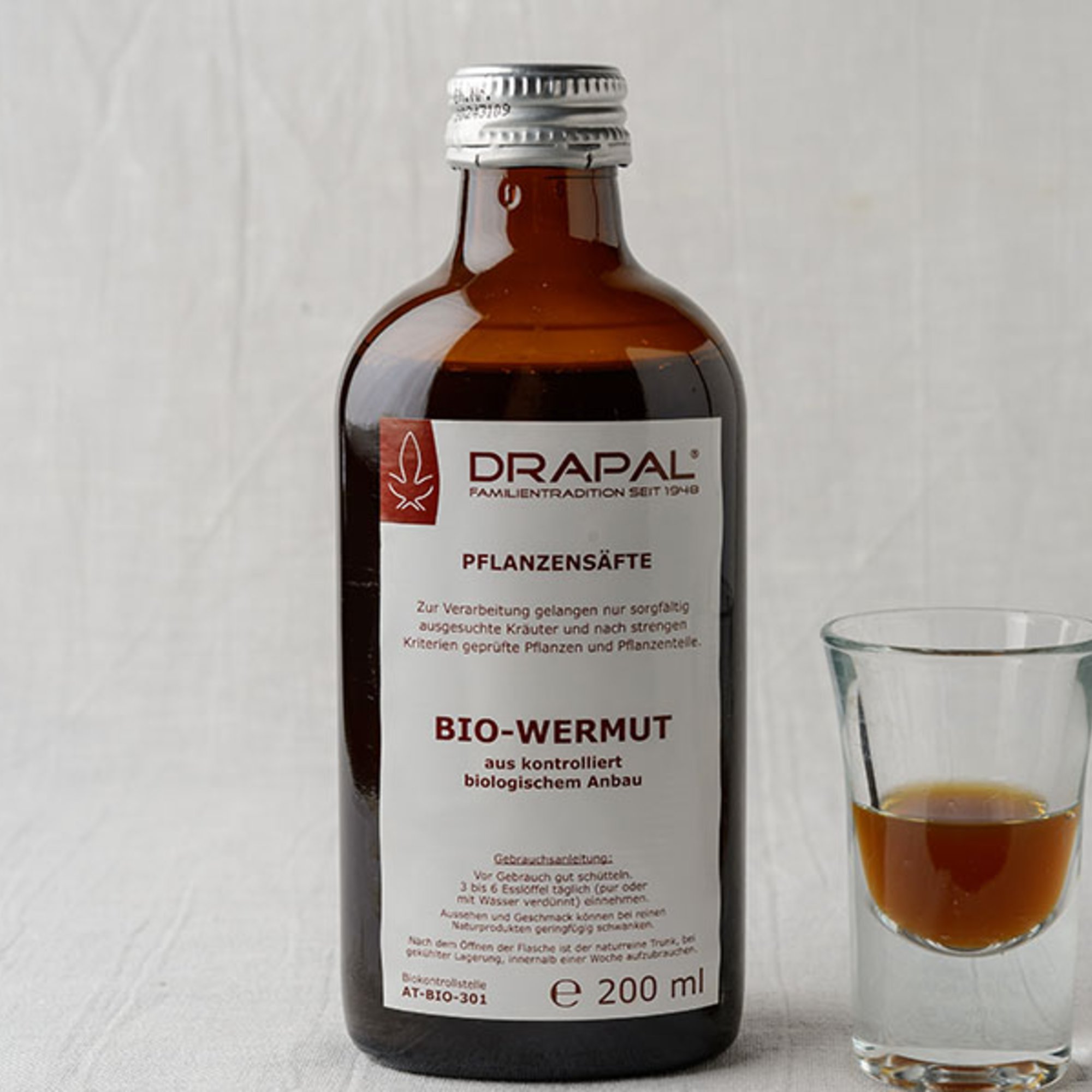 Wermut Pflanzensaft Bio, 200 ml – Kräuterparadies seit 1887