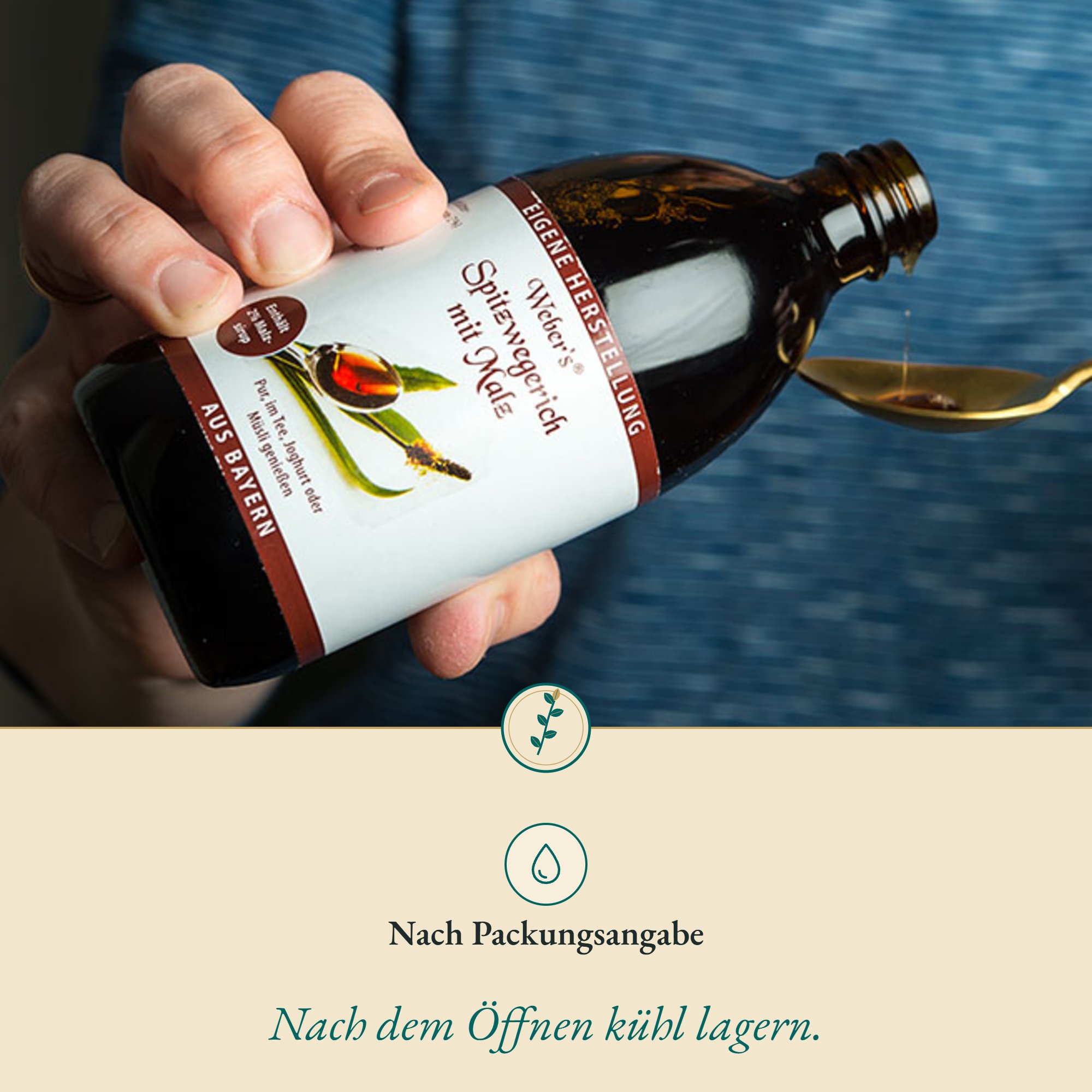 Anwendung Spitzwegerichsaft mit Malz: nach Packungsangabe