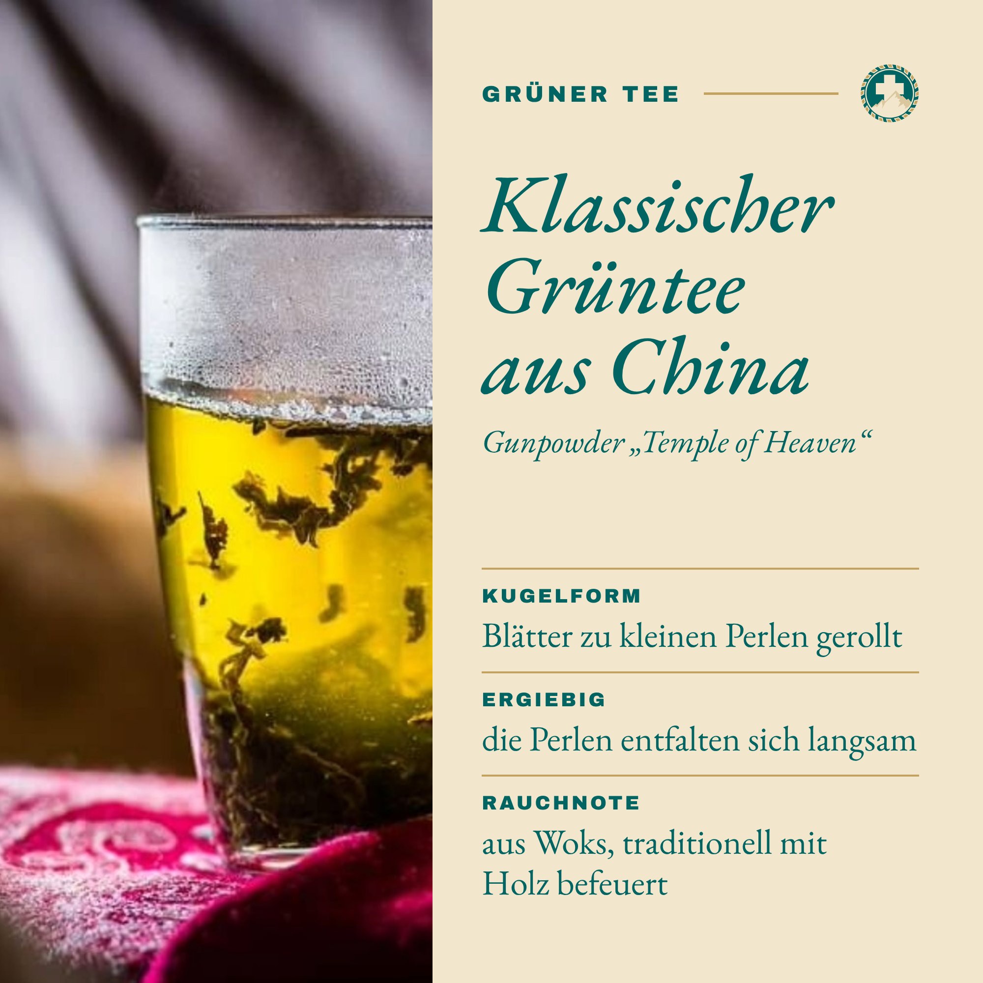 Grüner Tee Gun Powder: Klassischer Grüntee aus China