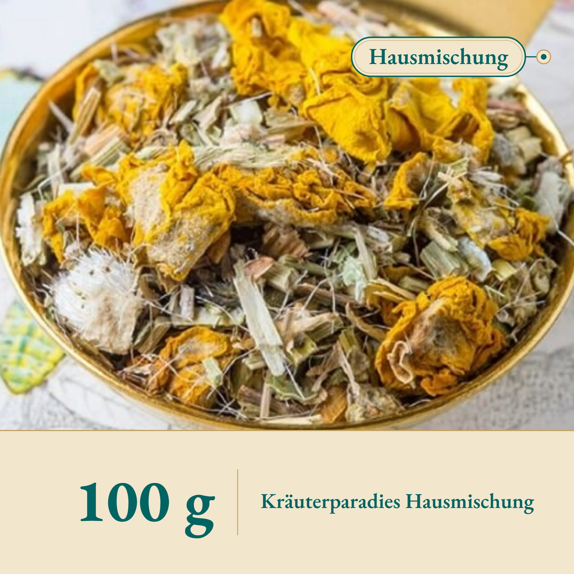 Nahaufnahme Schmetterlingstee – Kräuterparadies seit 1887