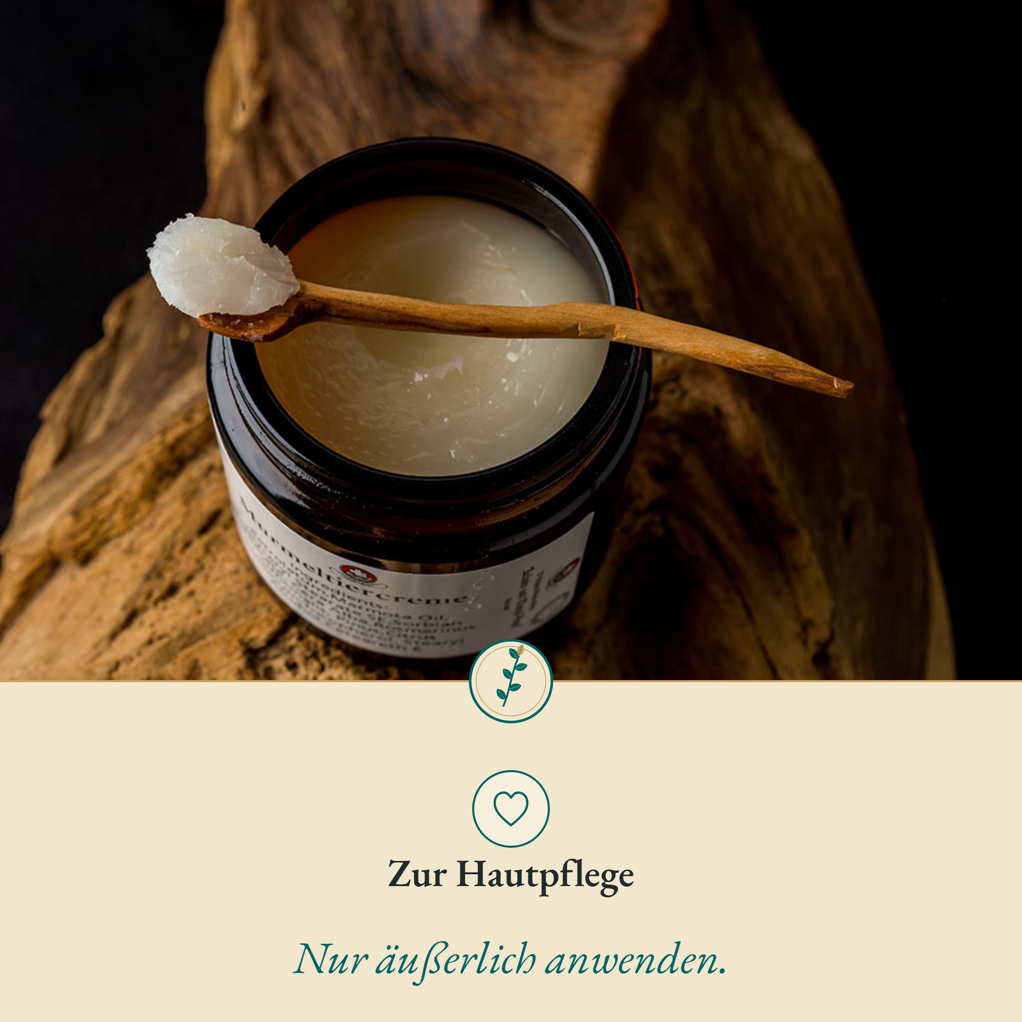 Anwendung Murmeltiercreme: zur Hautpflege