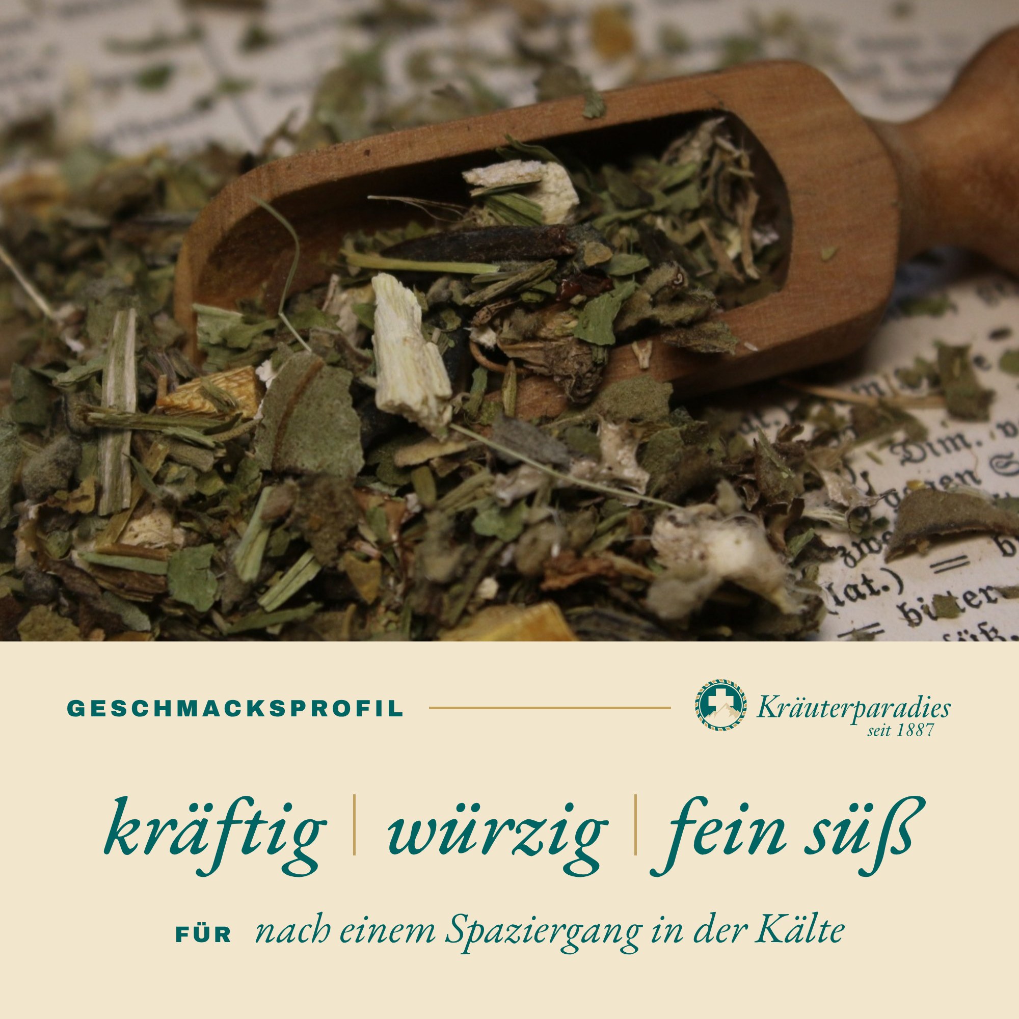 Galoppertee Geschmacksprofil: kräftig, würzig, fein süß