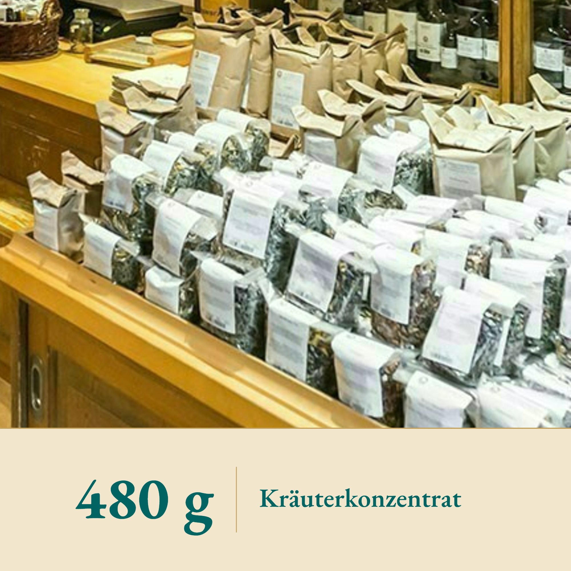 Nahaufnahme Luvos Heilerde extrafein akut – Kräuterparadies seit 1887