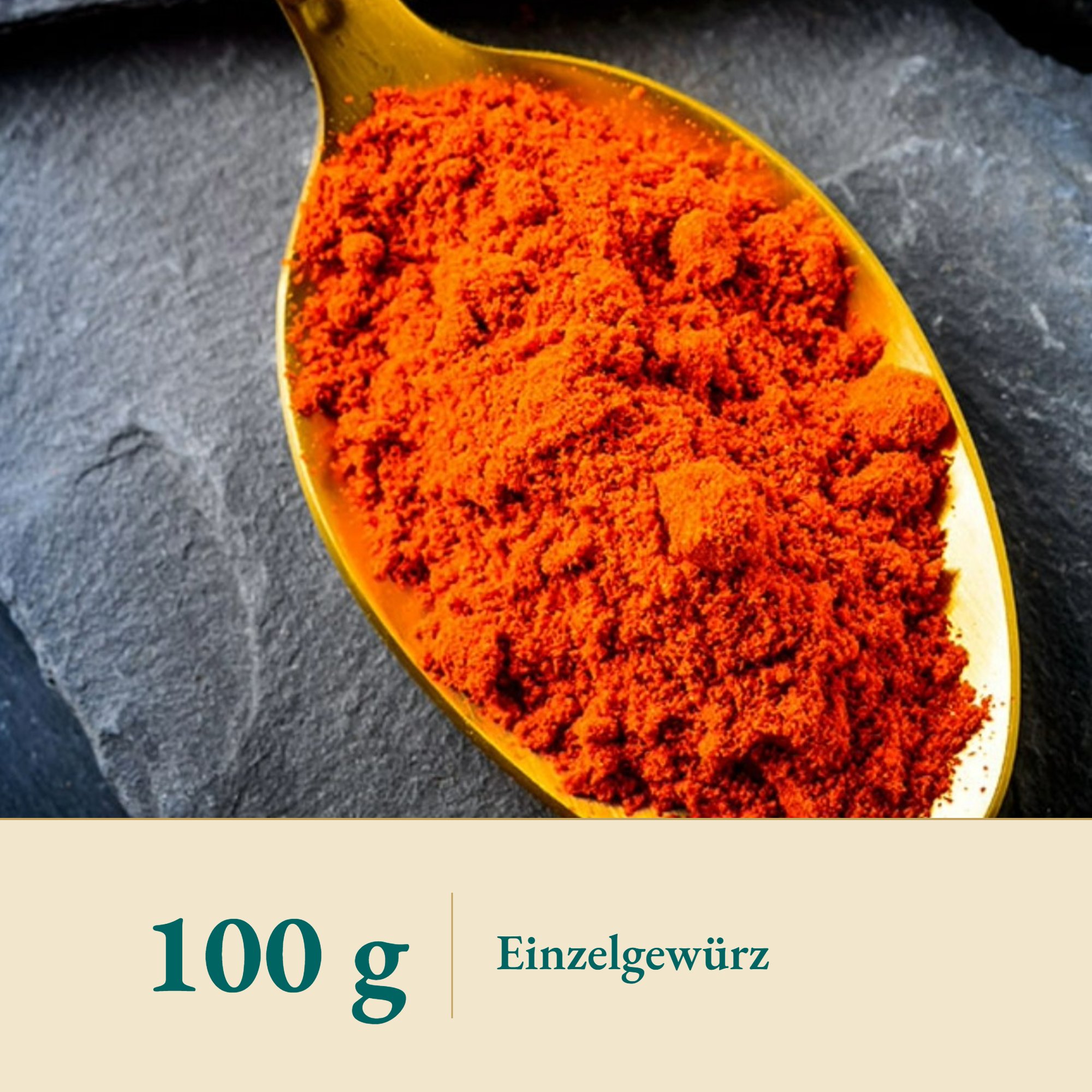 Nahaufnahme Paprika edelsüß – Kräuterparadies seit 1887