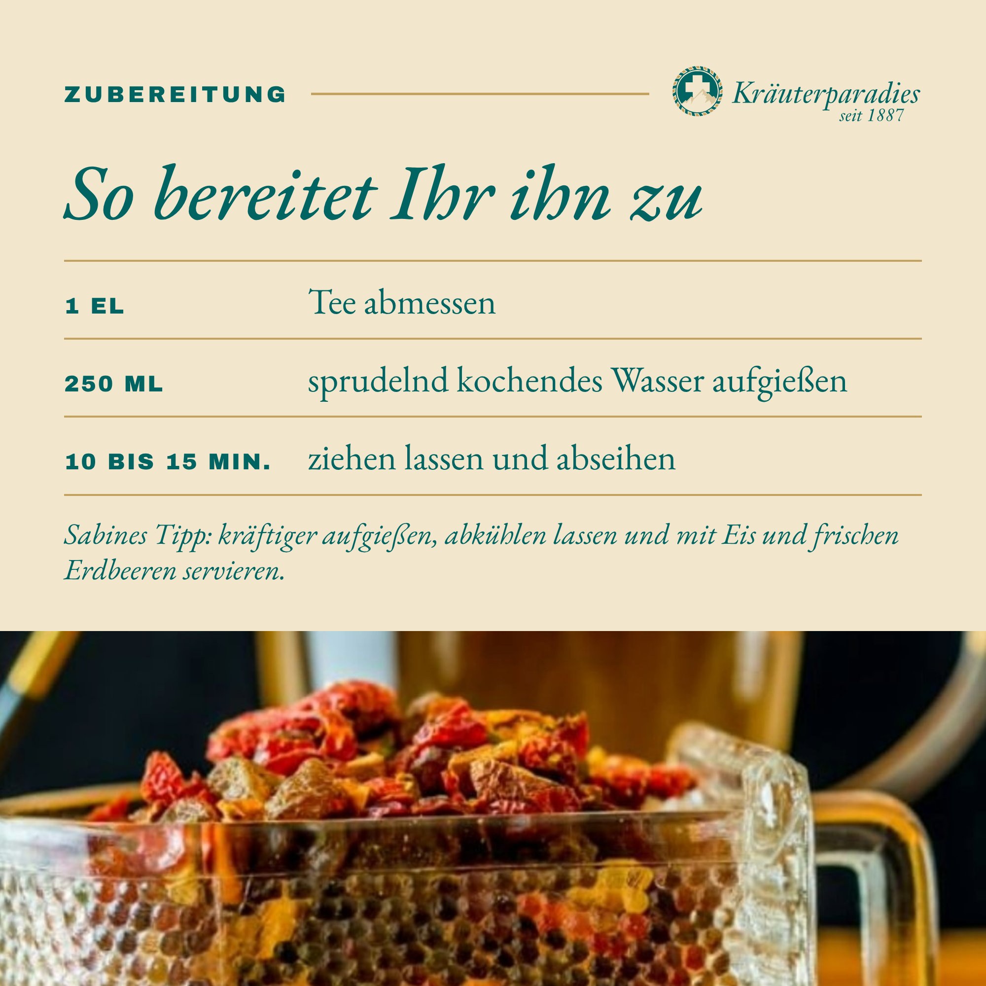 Erdbeertee: So bereitet Ihr ihn zu