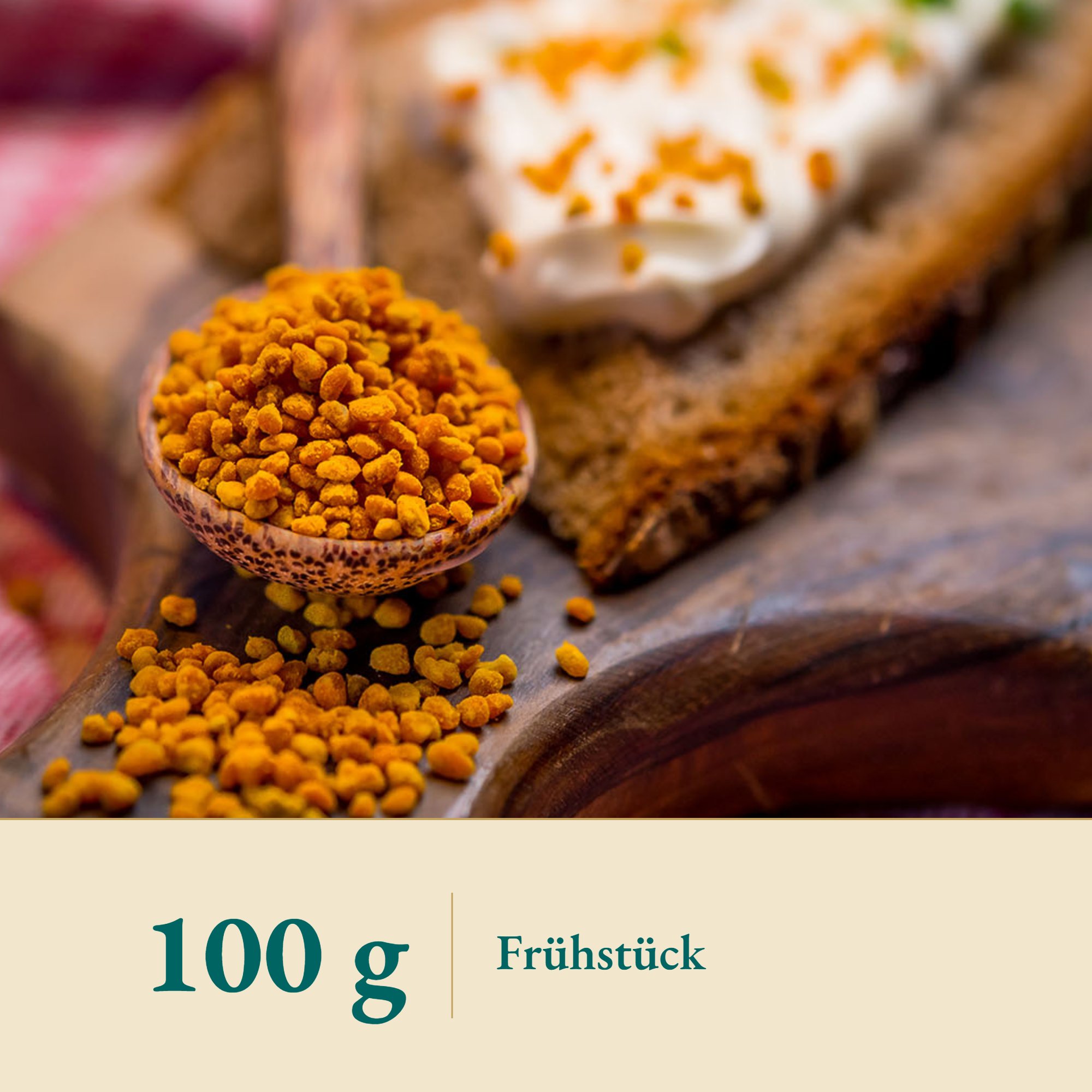Nahaufnahme Blütenpollen – Kräuterparadies seit 1887