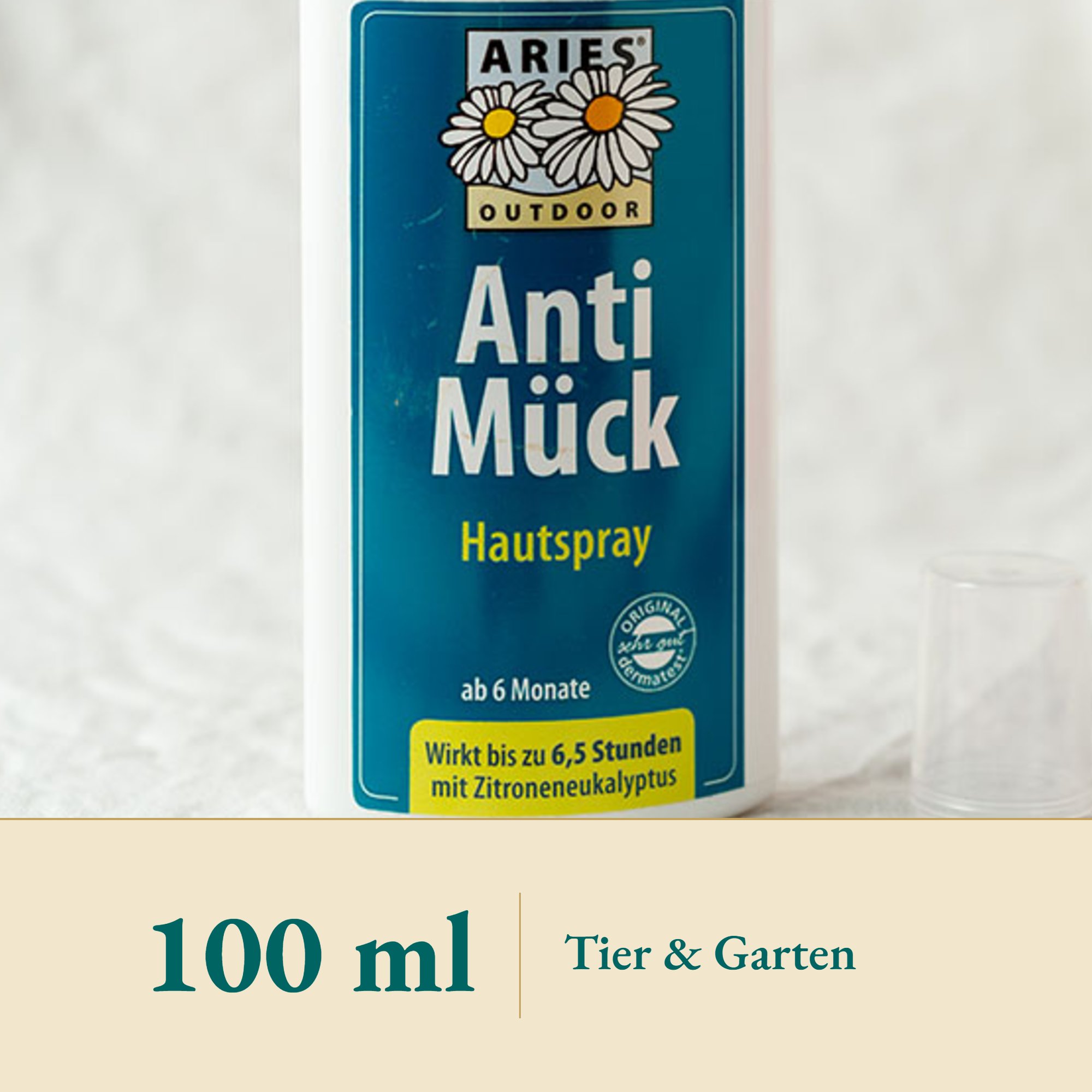 Nahaufnahme Anti Mück - Mückenspray – Kräuterparadies seit 1887