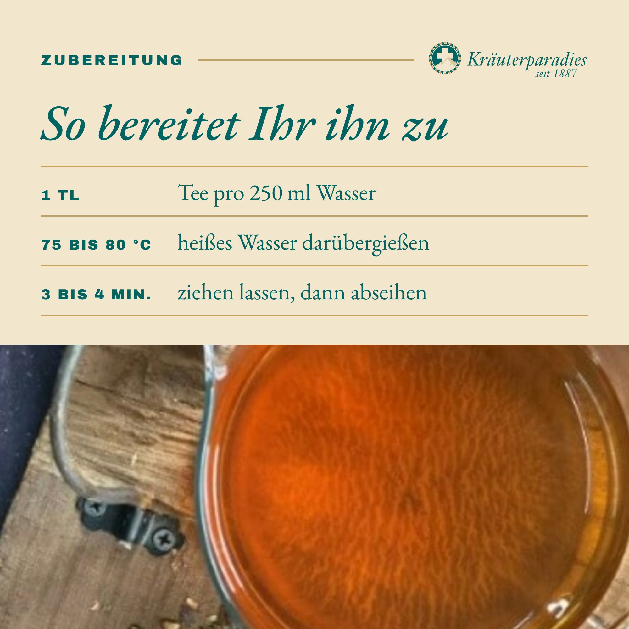 TanzTee: So bereitet Ihr ihn zu