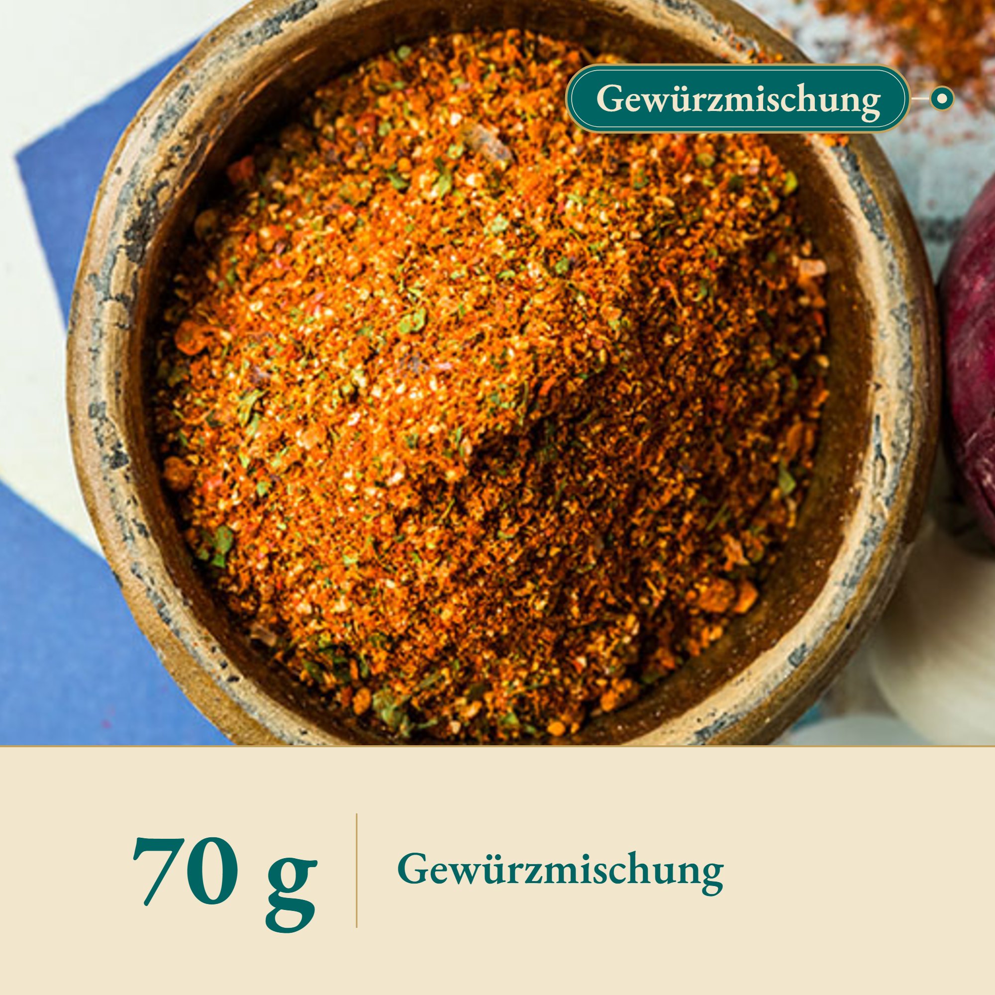 Nahaufnahme Burger Frikadellen Gewürzmischung – Kräuterparadies seit 1887