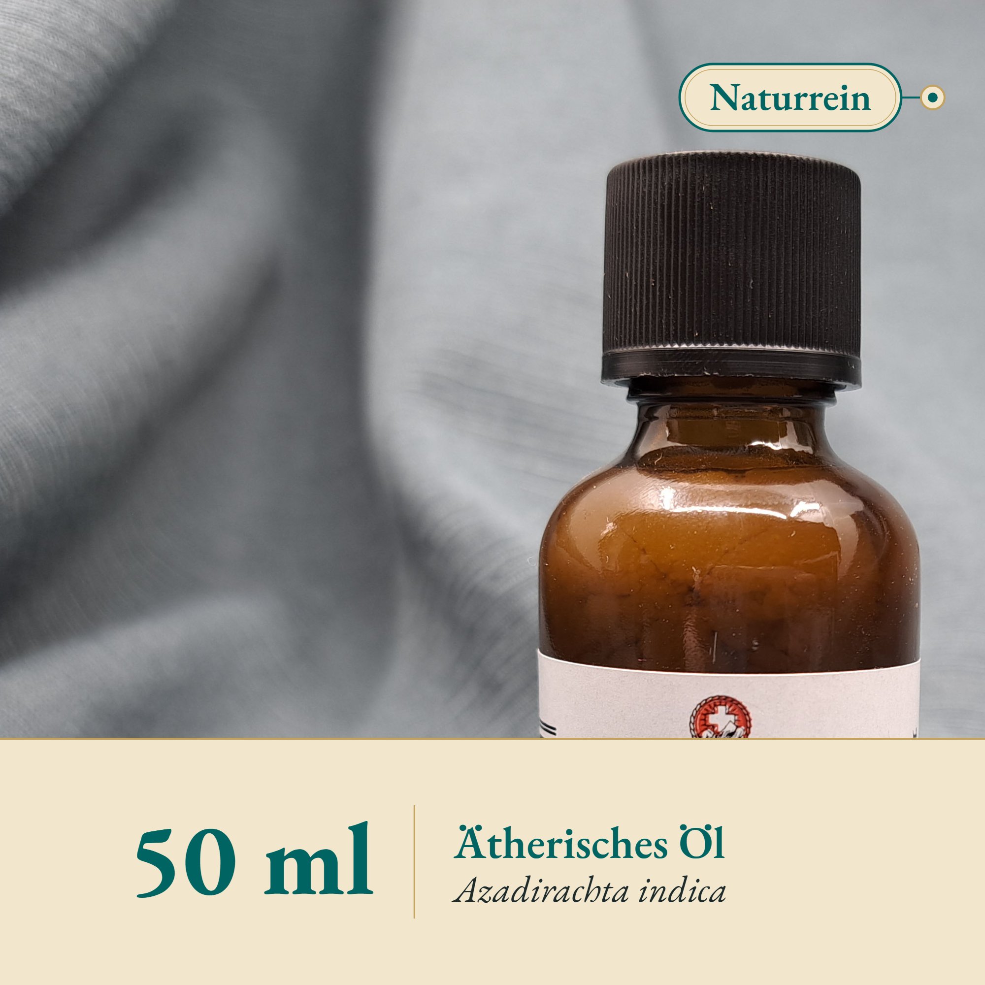 Nahaufnahme Neemöl - Azadirachta indica – Kräuterparadies seit 1887