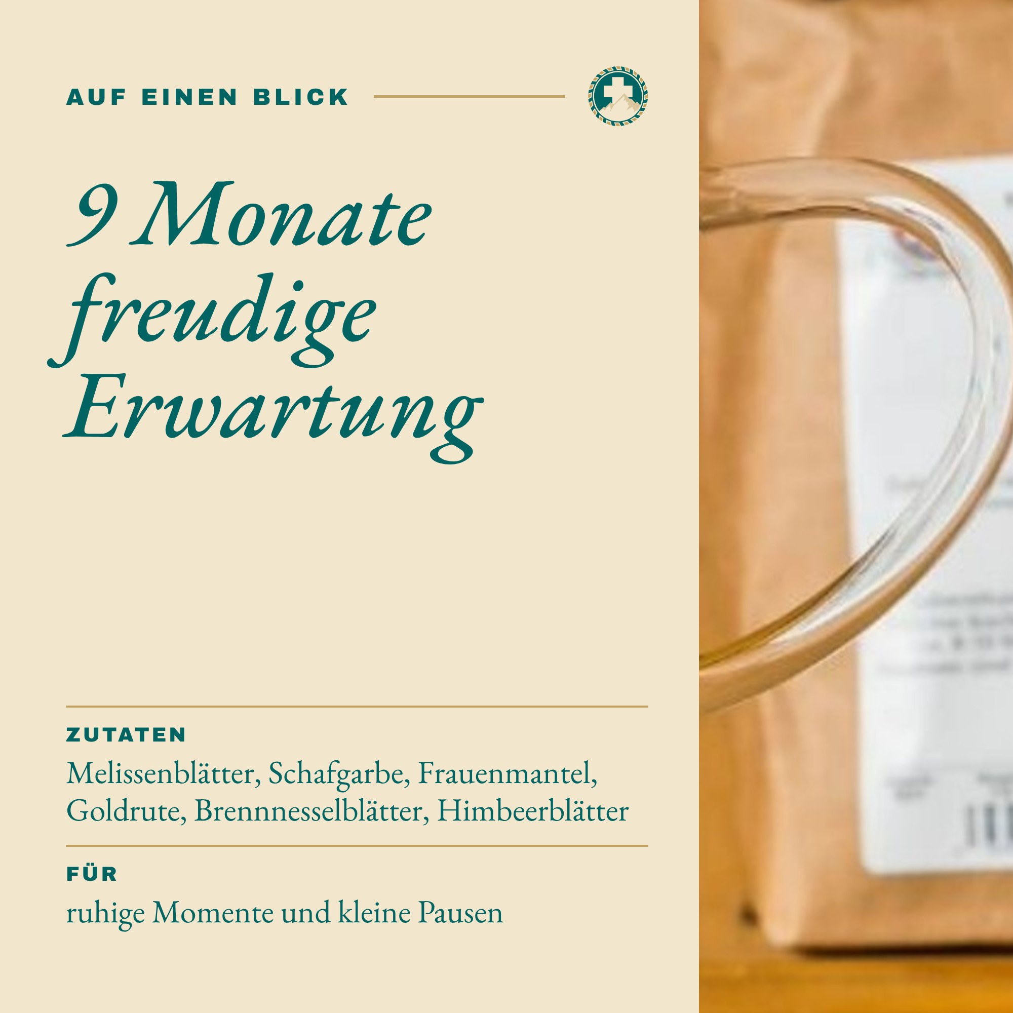 9 Monate freudige Erwartung auf einen Blick: Inhalt und Zutaten