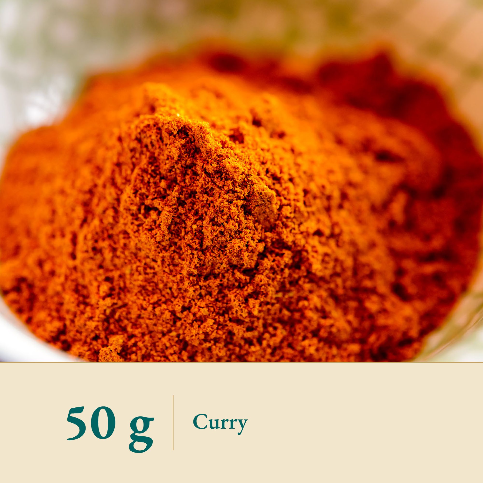 Nahaufnahme Curry Thailand rötlich – Kräuterparadies seit 1887