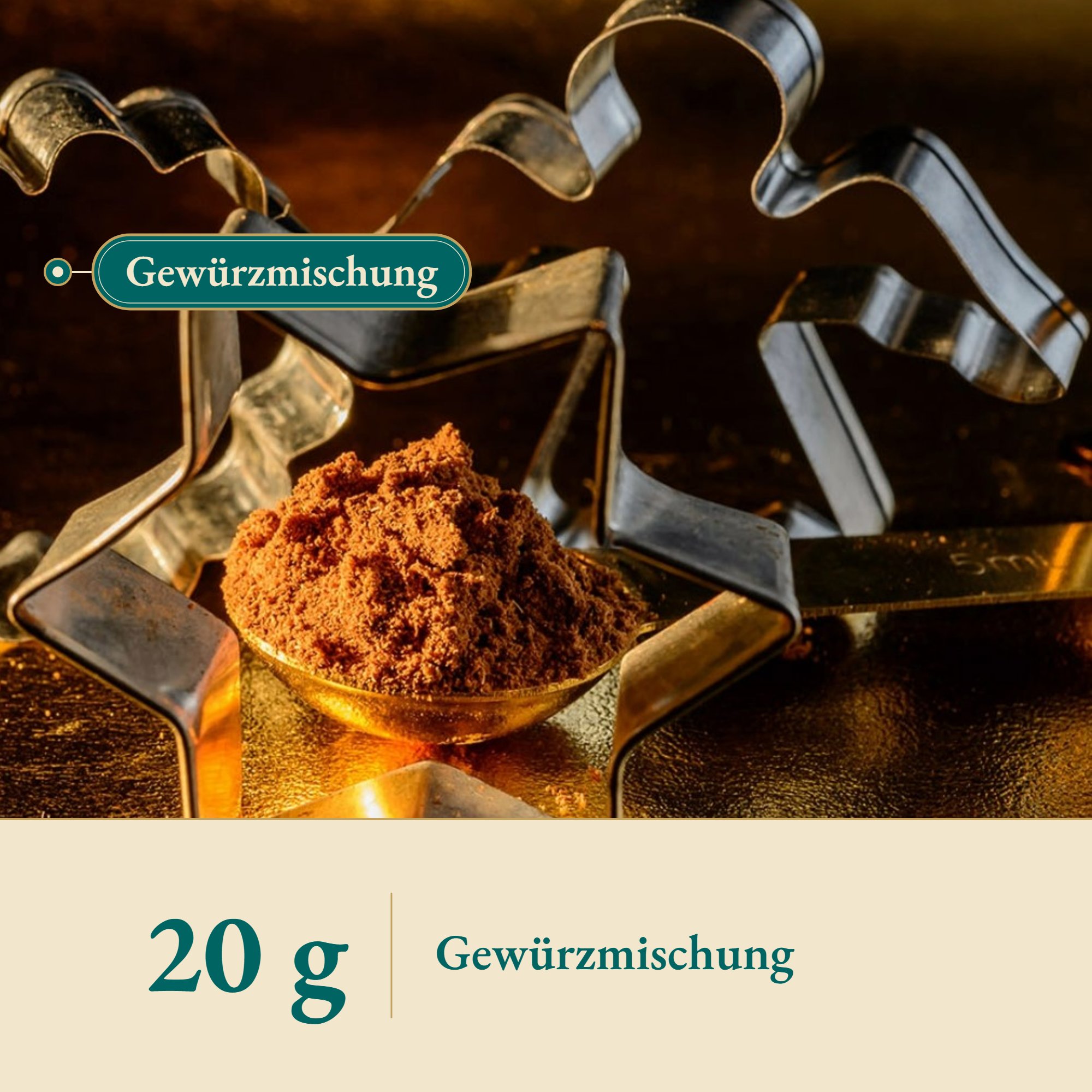 Nahaufnahme Lebkuchengewürz Nürnb. – Kräuterparadies seit 1887