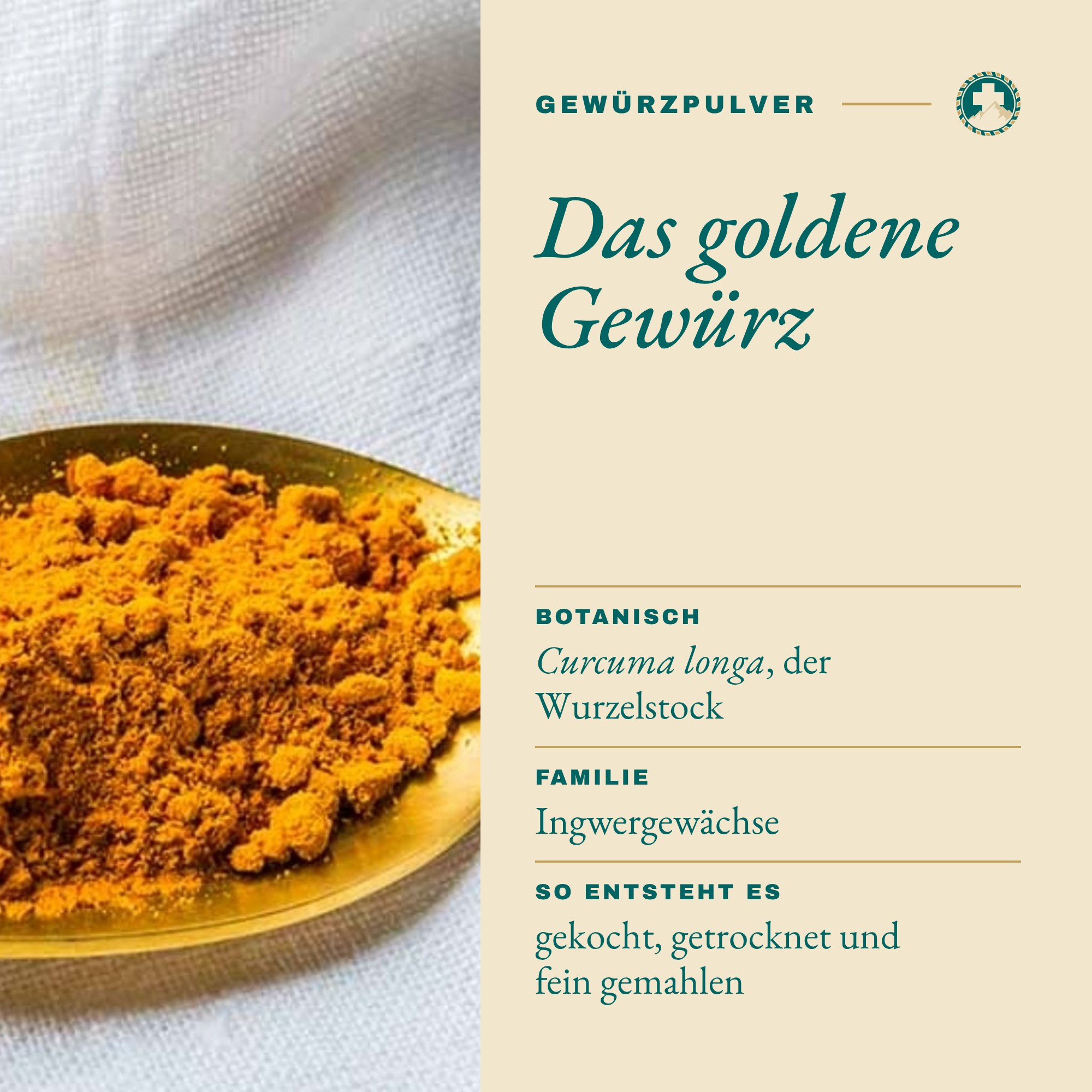 Curcumapulver: Das goldene Gewürz