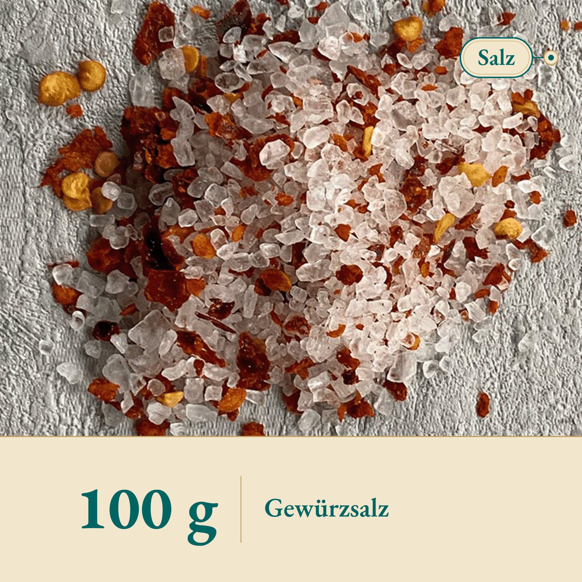 Nahaufnahme Chili Salz – Kräuterparadies seit 1887