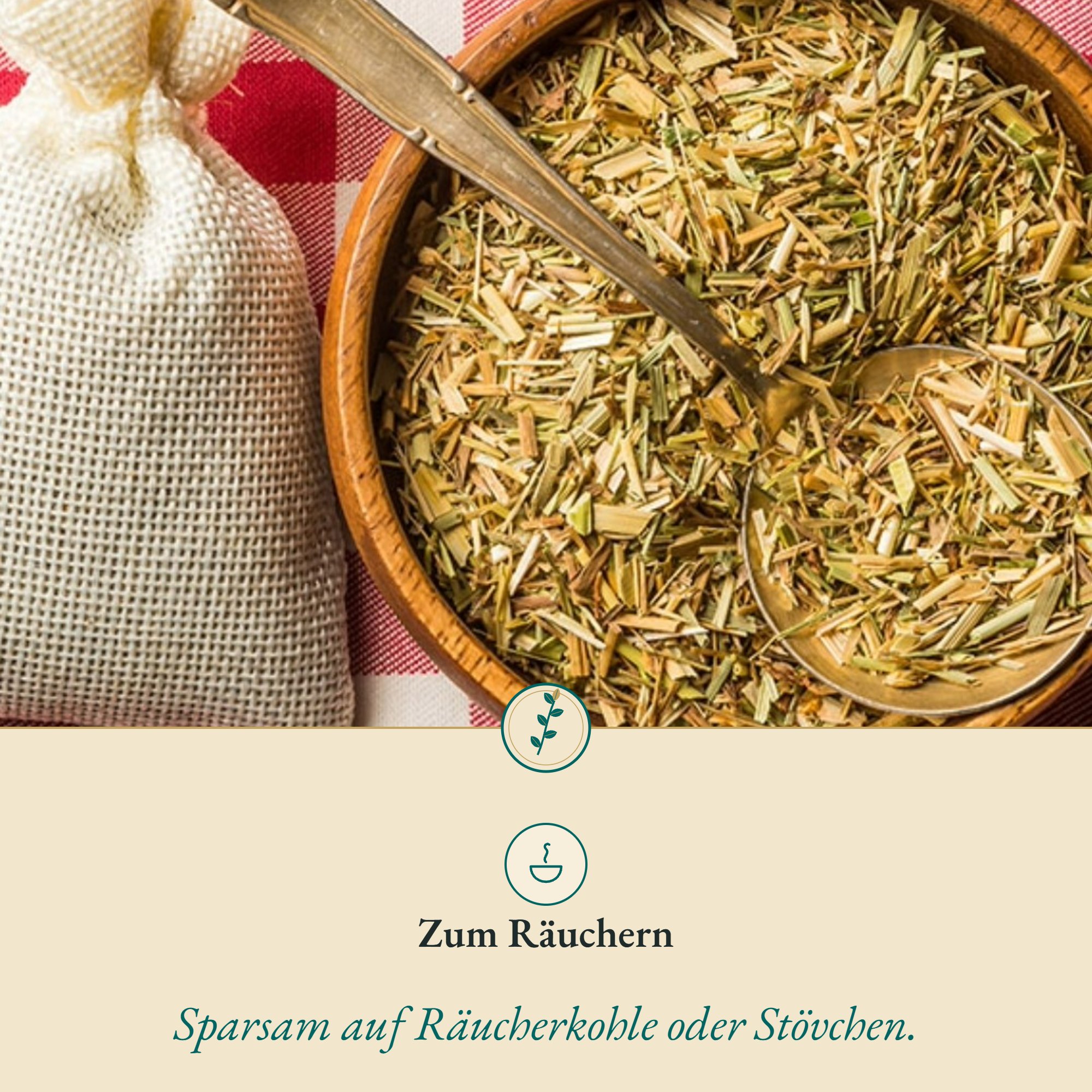 Anwendung Heublumen: zum Räuchern