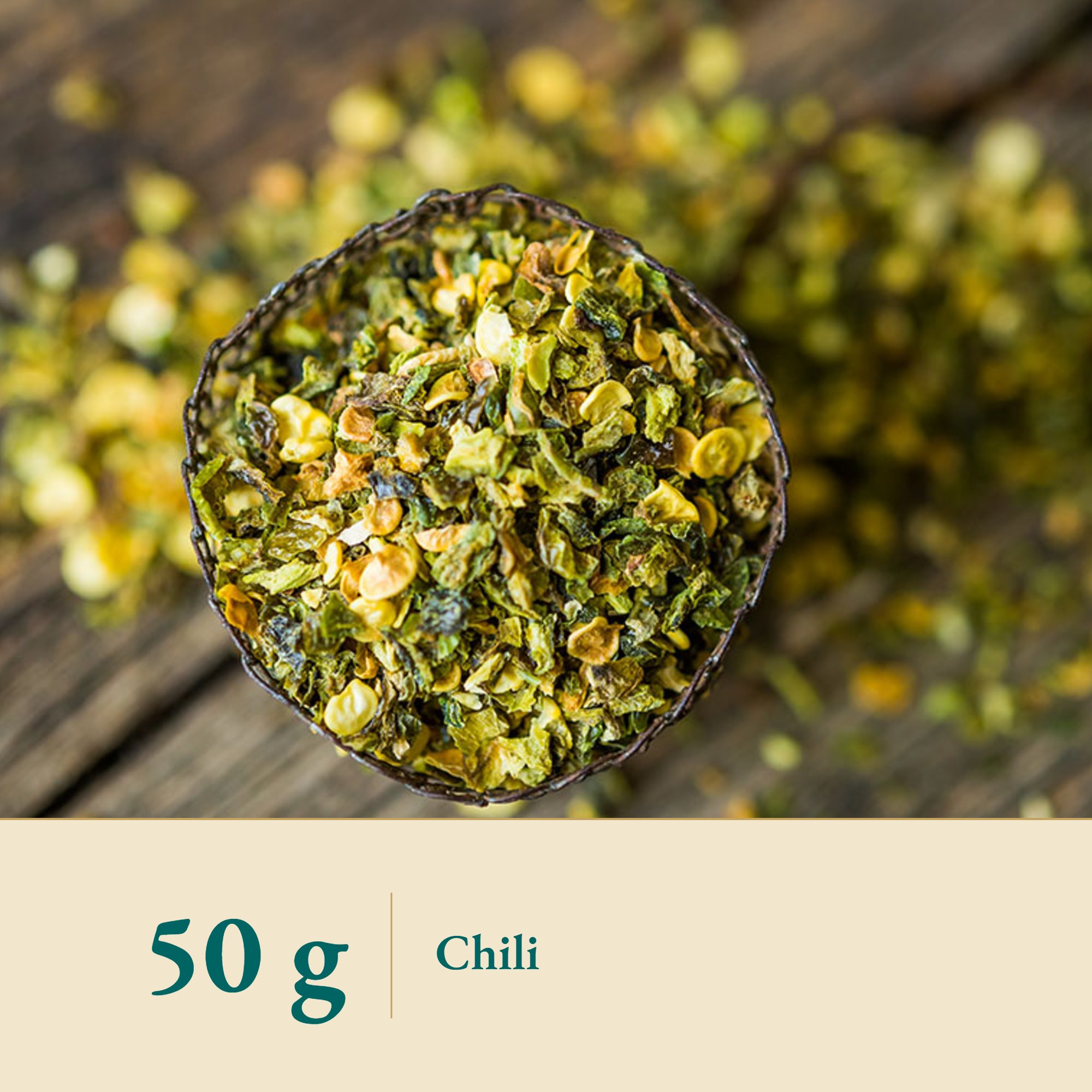 Nahaufnahme Jalapeno Chilis 1-3 mm grün – Kräuterparadies seit 1887