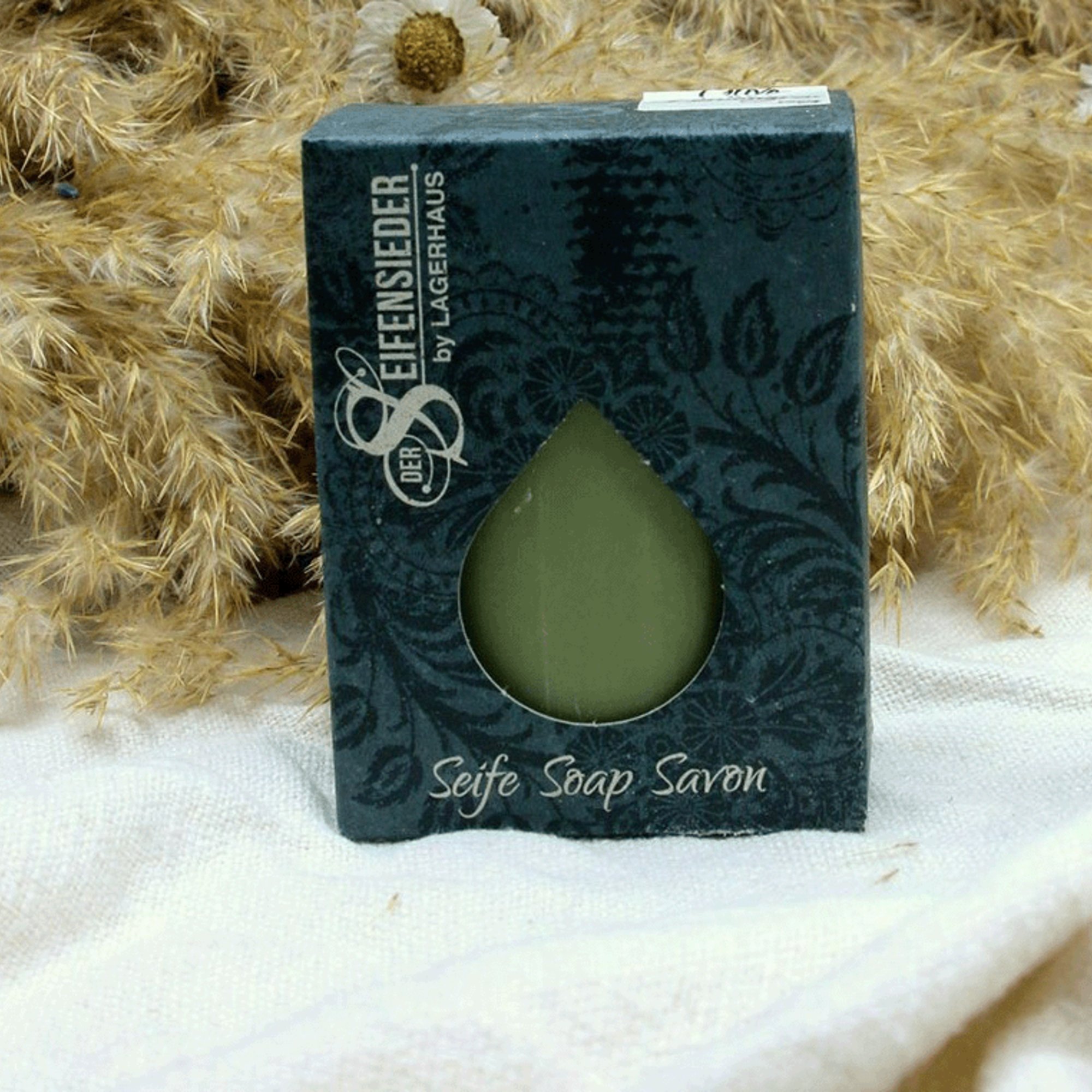 Oliven-Lemongrassseife 150 g, 1 Stück – Kräuterparadies seit 1887