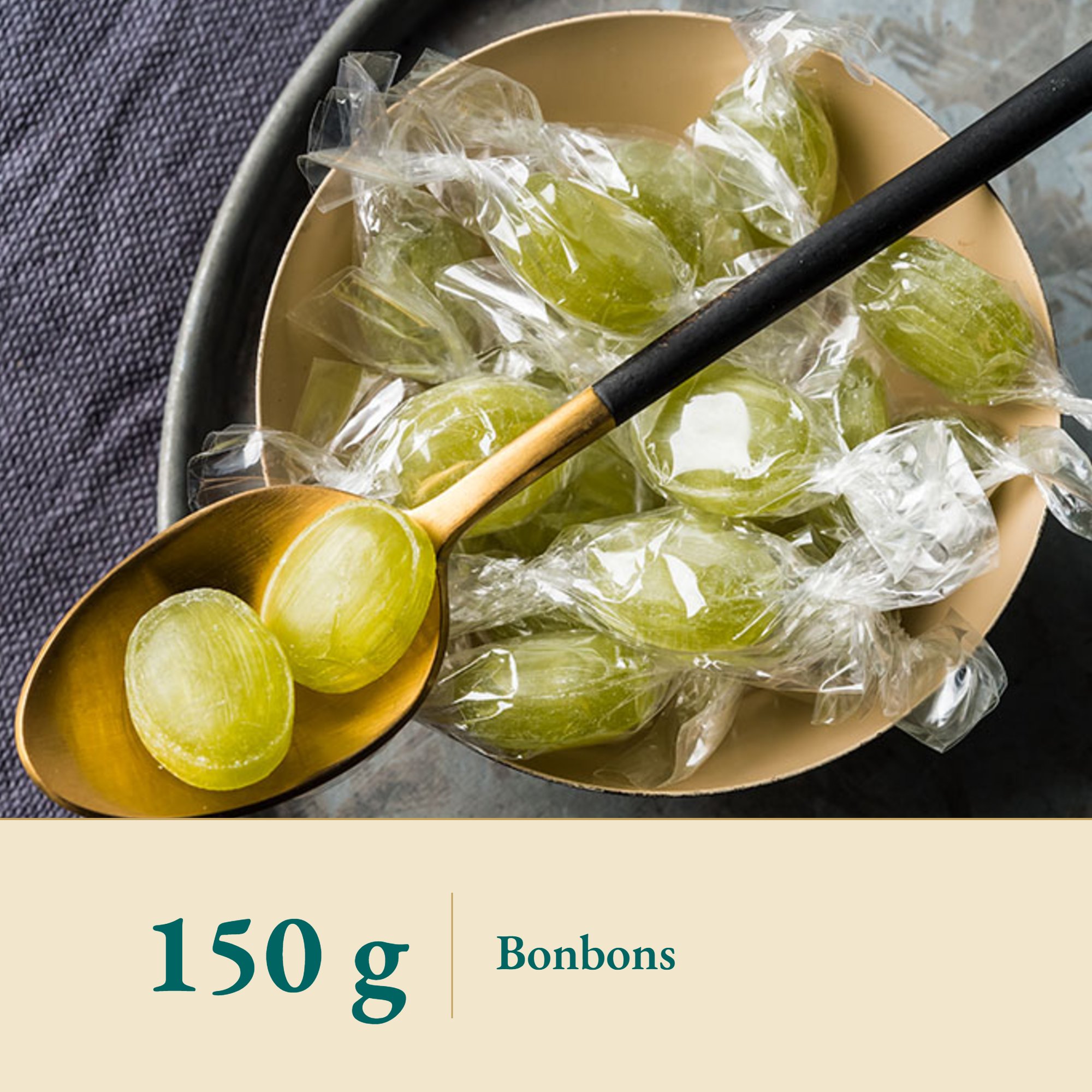 Nahaufnahme Eukalyptus Menthol Bonbon zuckerfrei – Kräuterparadies seit 1887